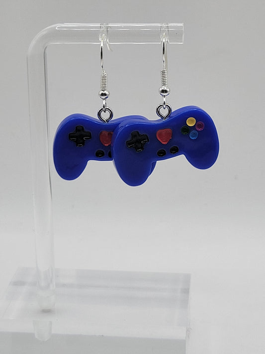 Boucles d'oreilles manette de jeu