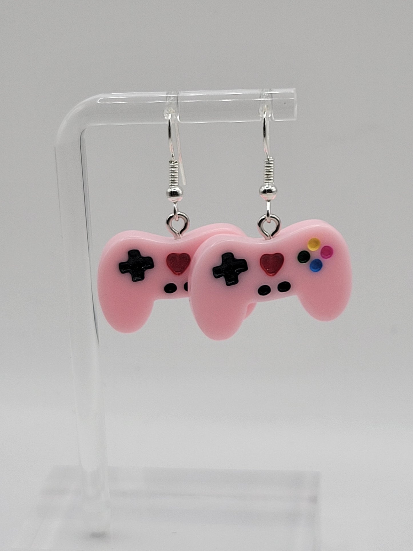 Boucles d'oreilles manette de jeu