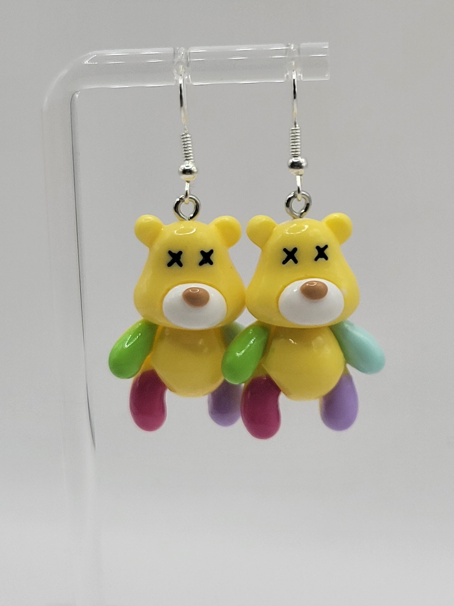 Boucles d'oreilles ours XD