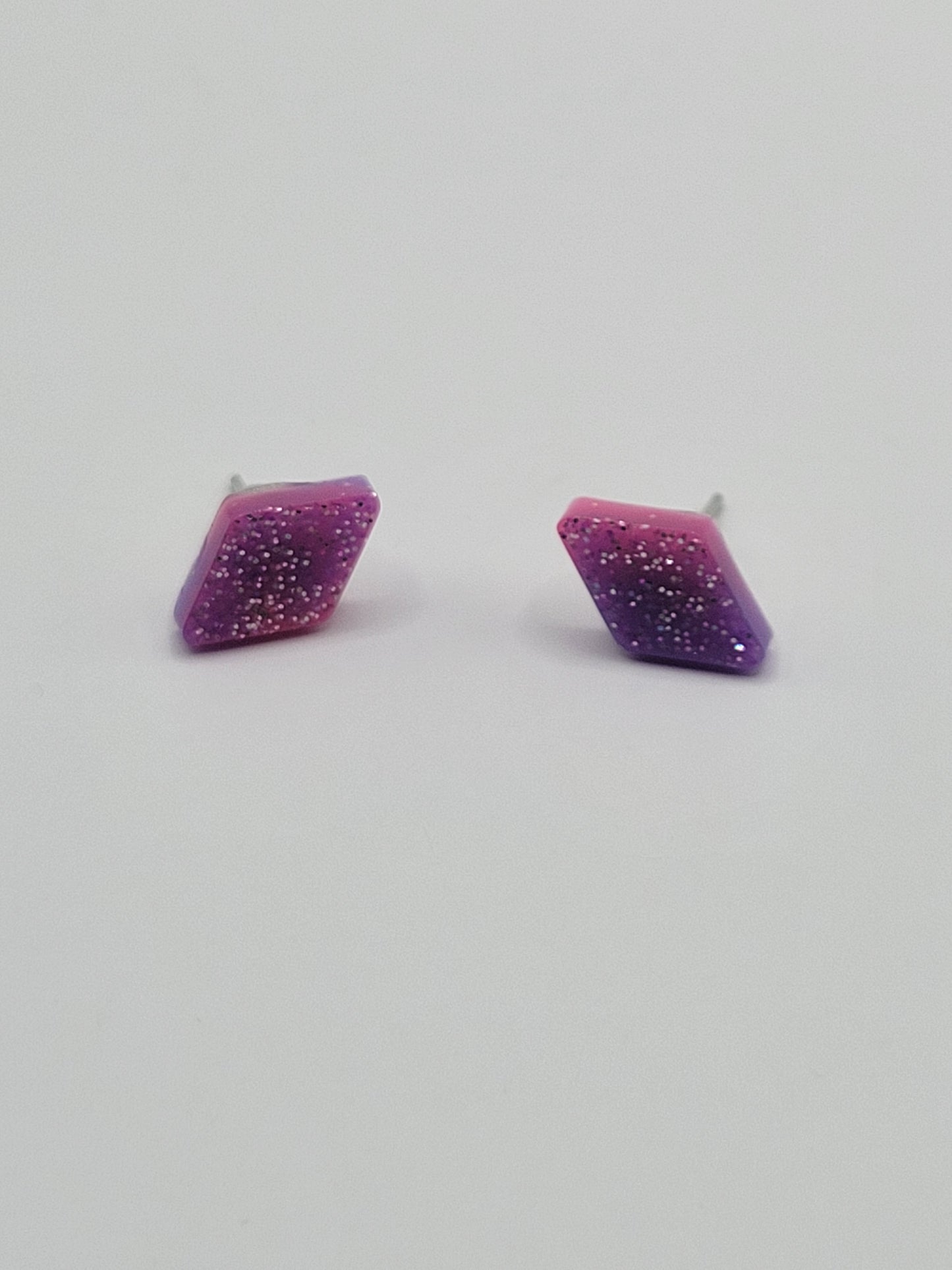 Geometric Glitter Studs Pack