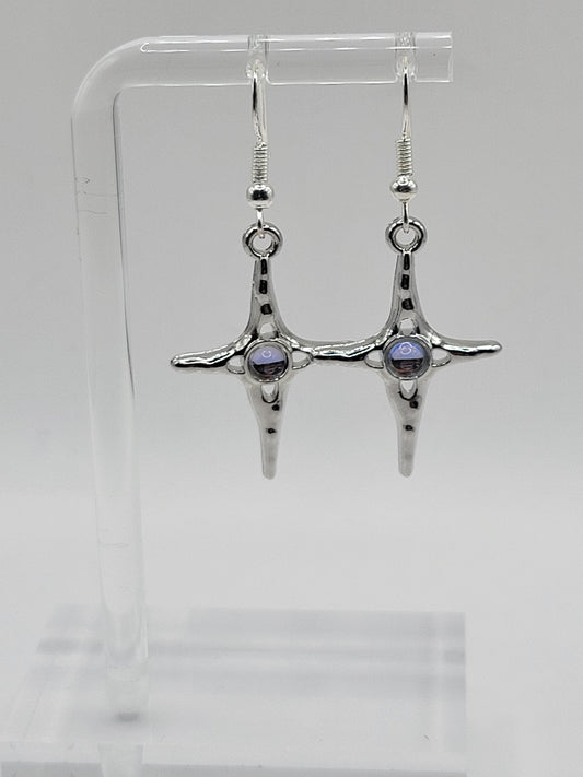 Boucles d'oreilles étoiles