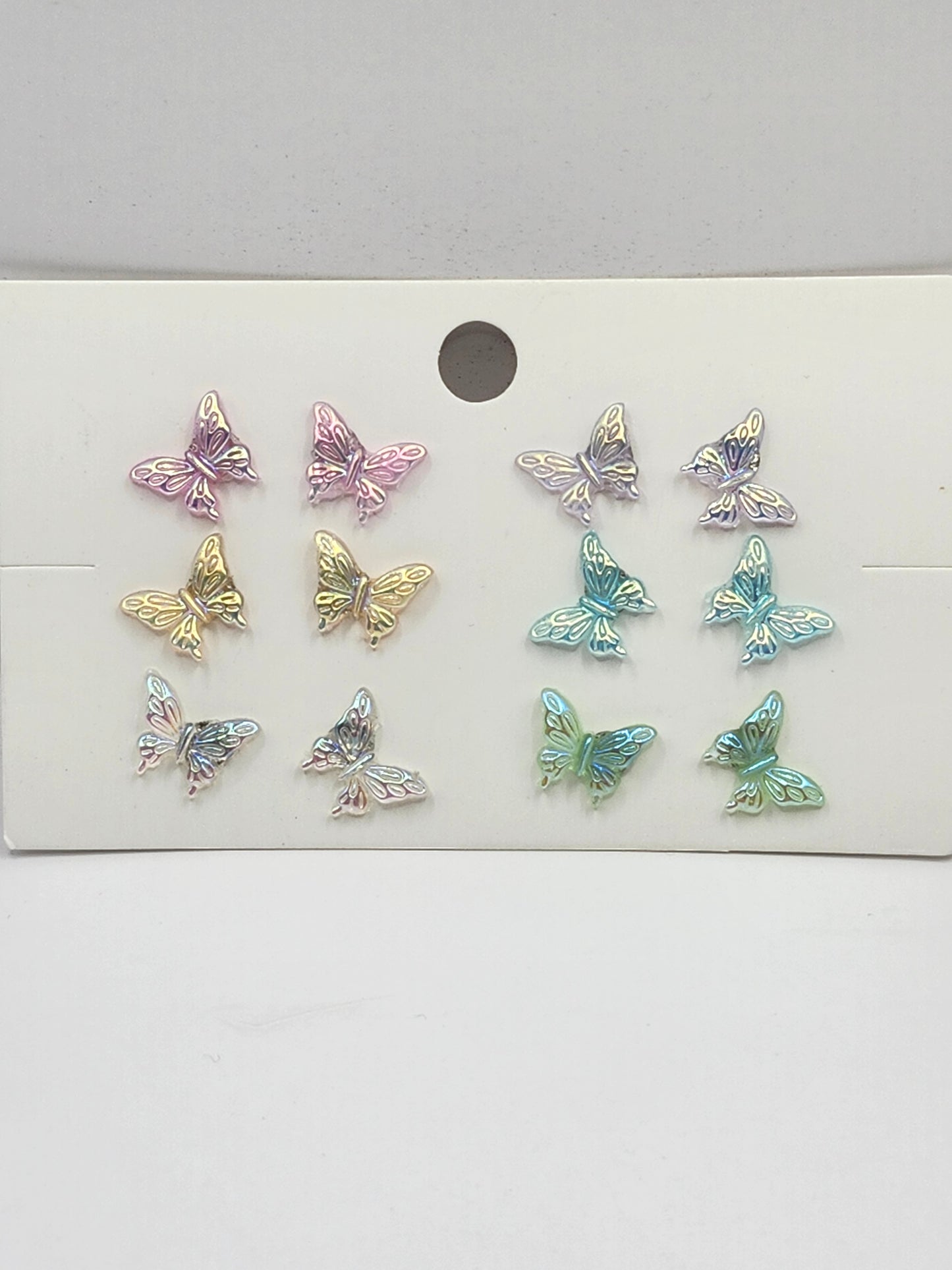 Pack de clous d'oreilles papillon