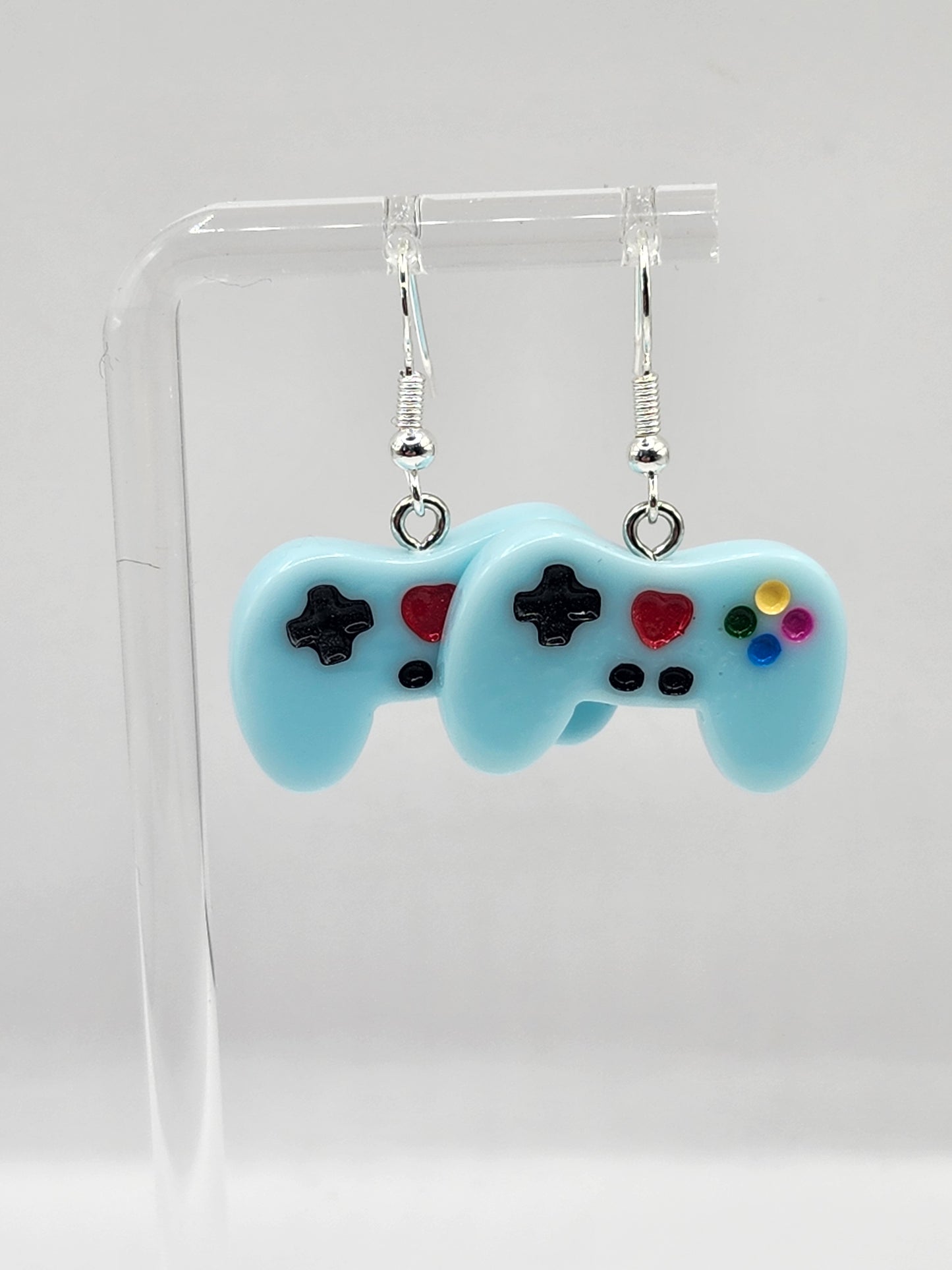 Boucles d'oreilles manette de jeu