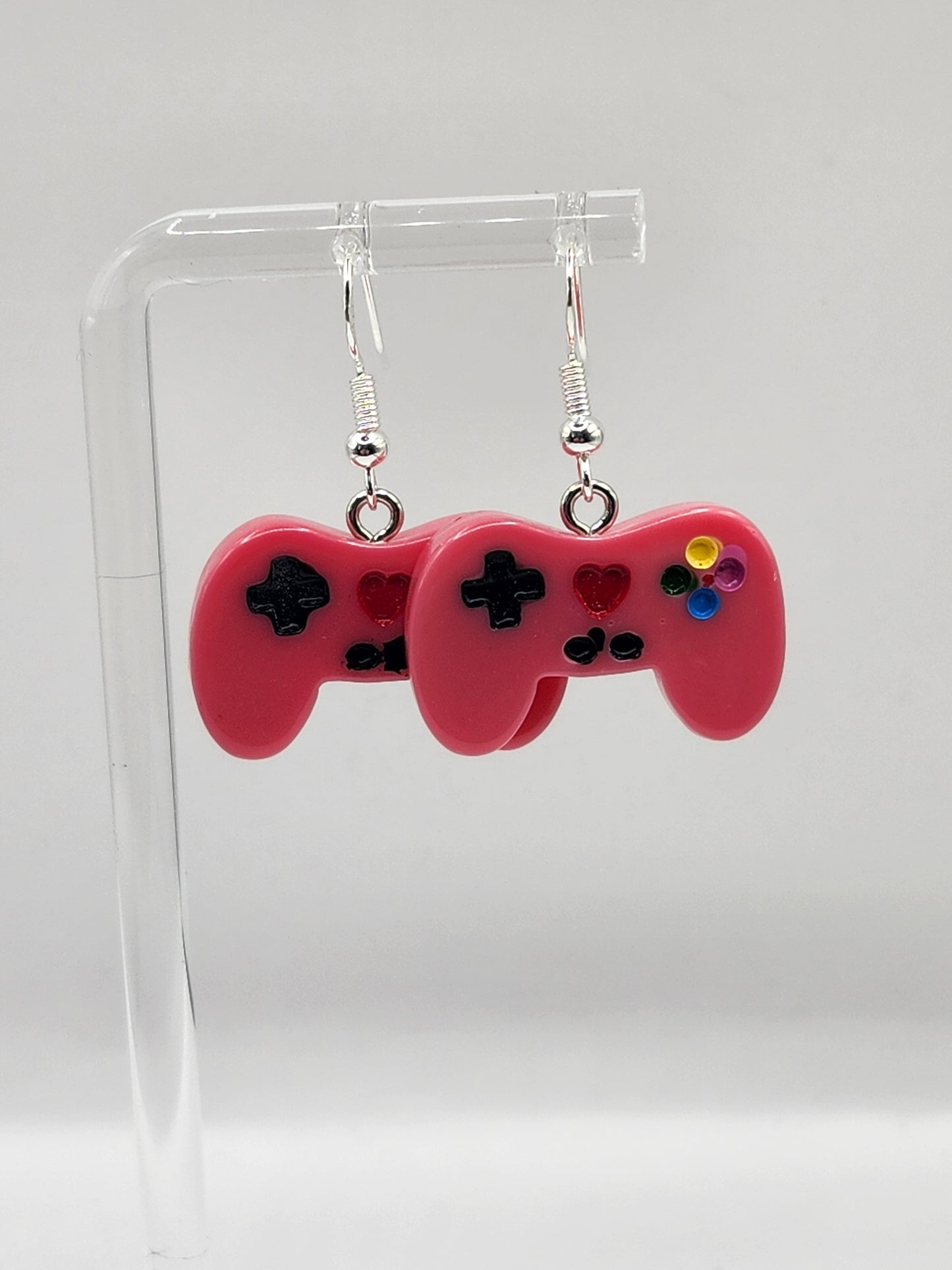 Boucles d'oreilles manette de jeu