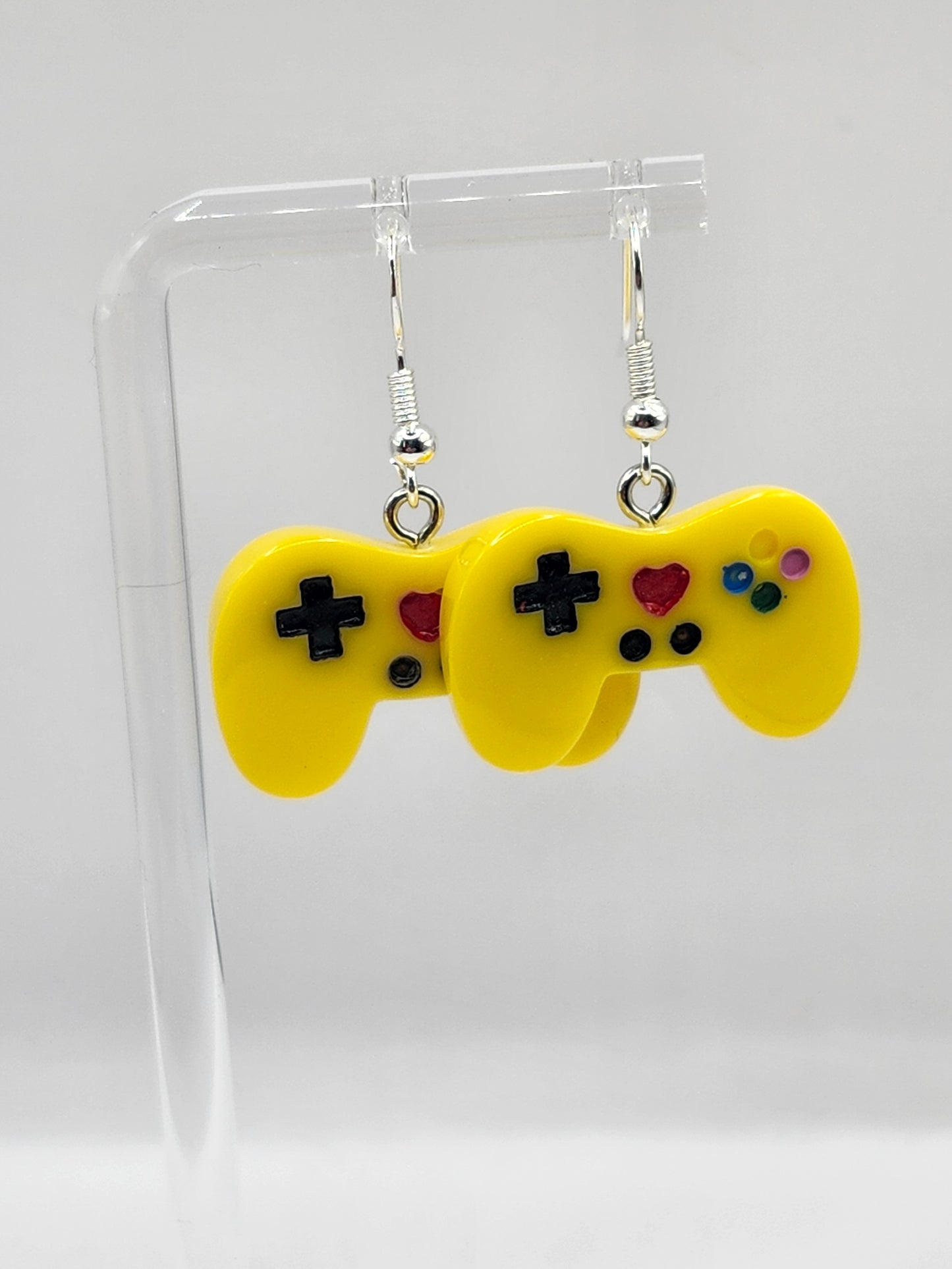 Boucles d'oreilles manette de jeu