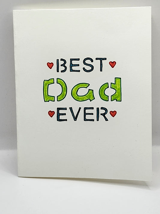 Best Dad Ever Card