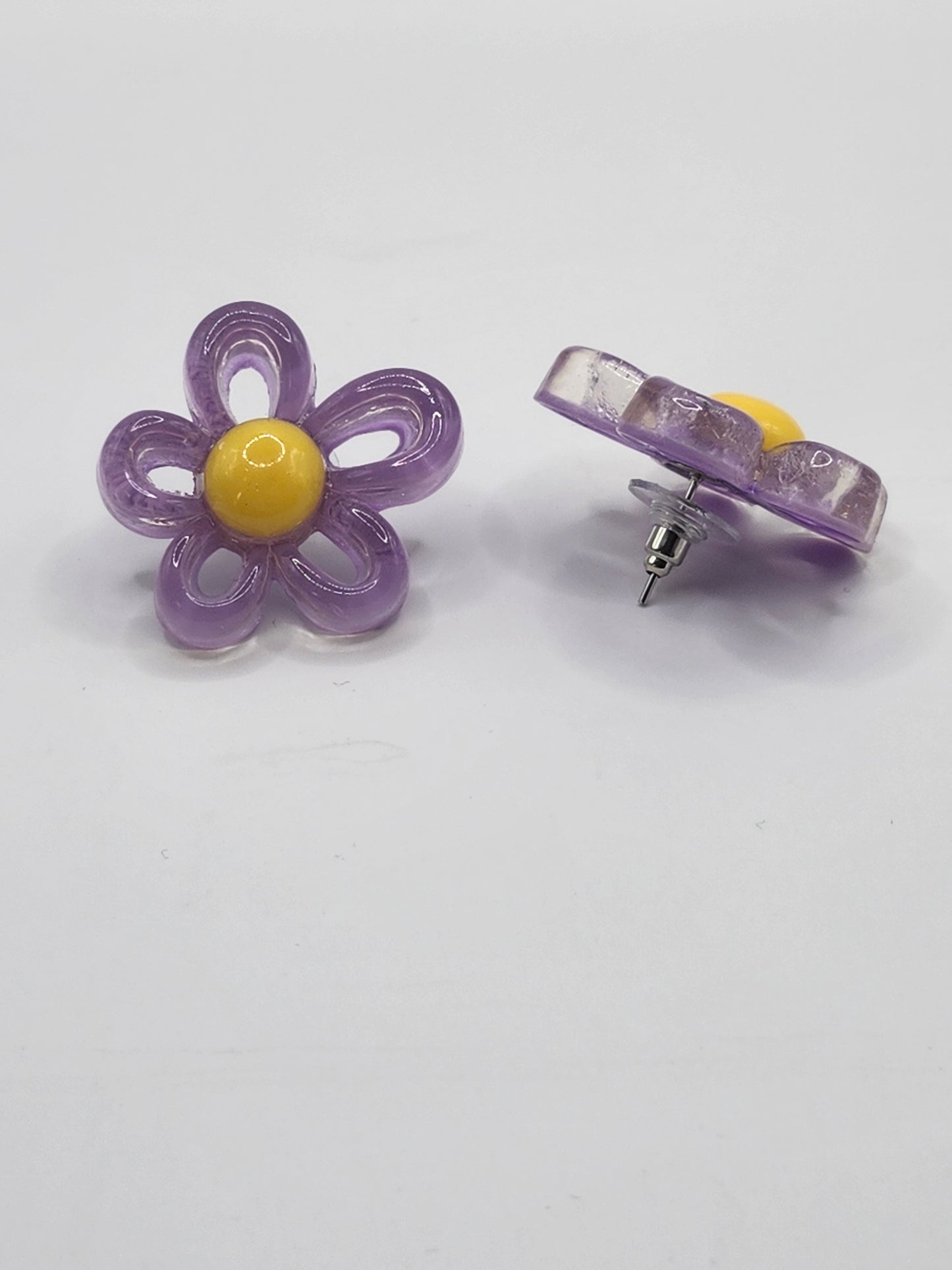 Clous d'oreilles Flower Power