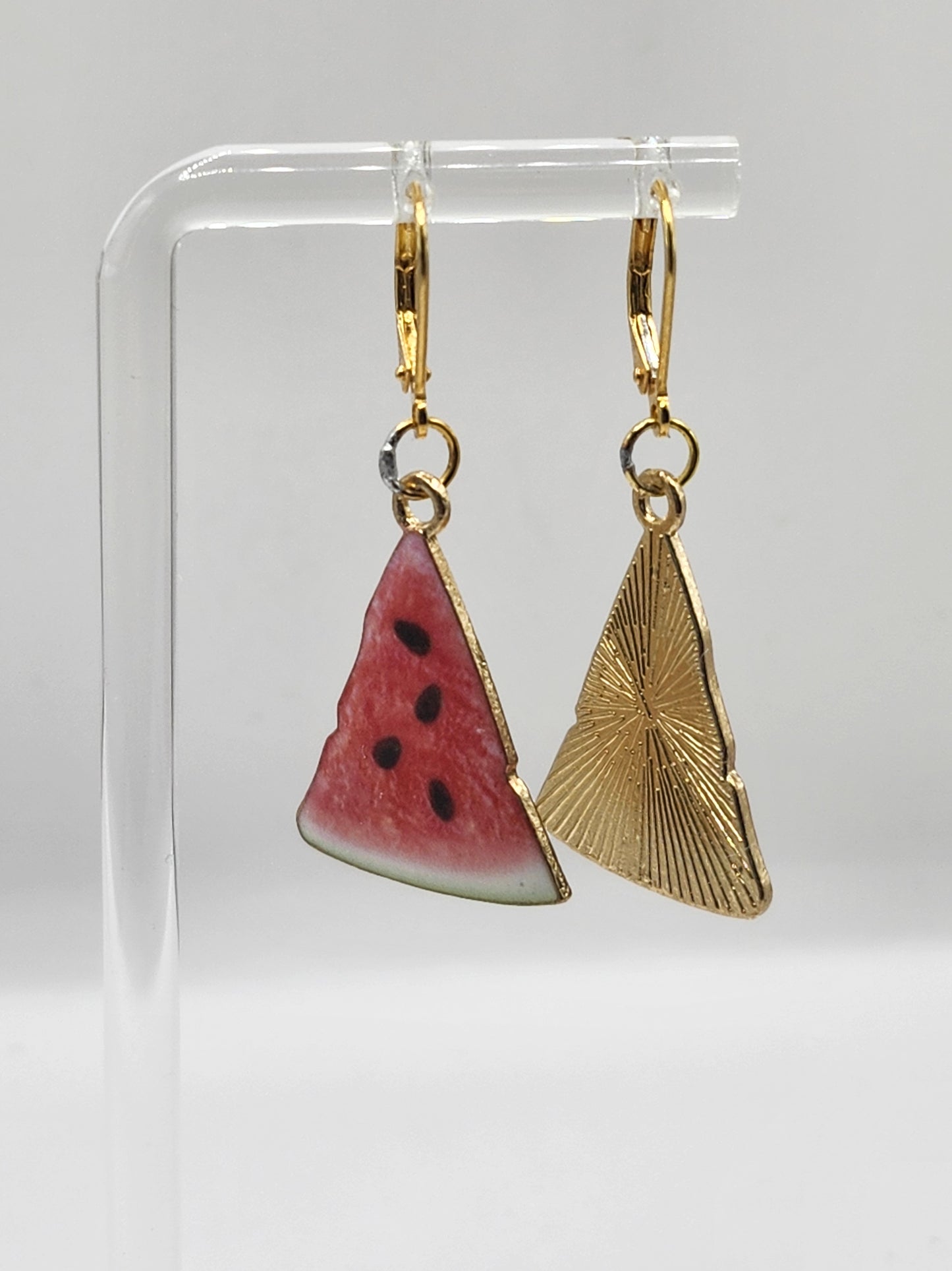 Watermelon Pendant Earrings