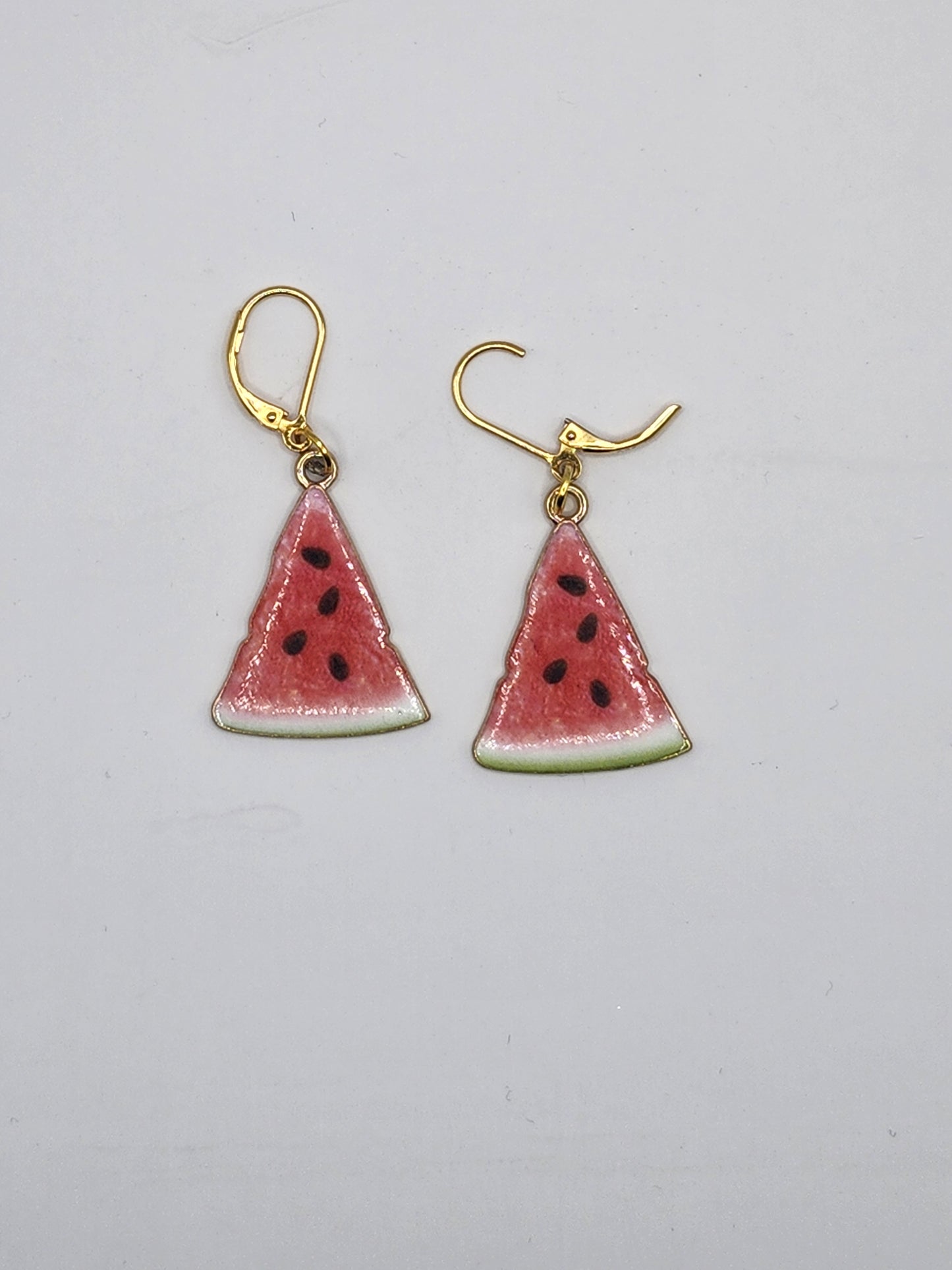 Watermelon Pendant Earrings