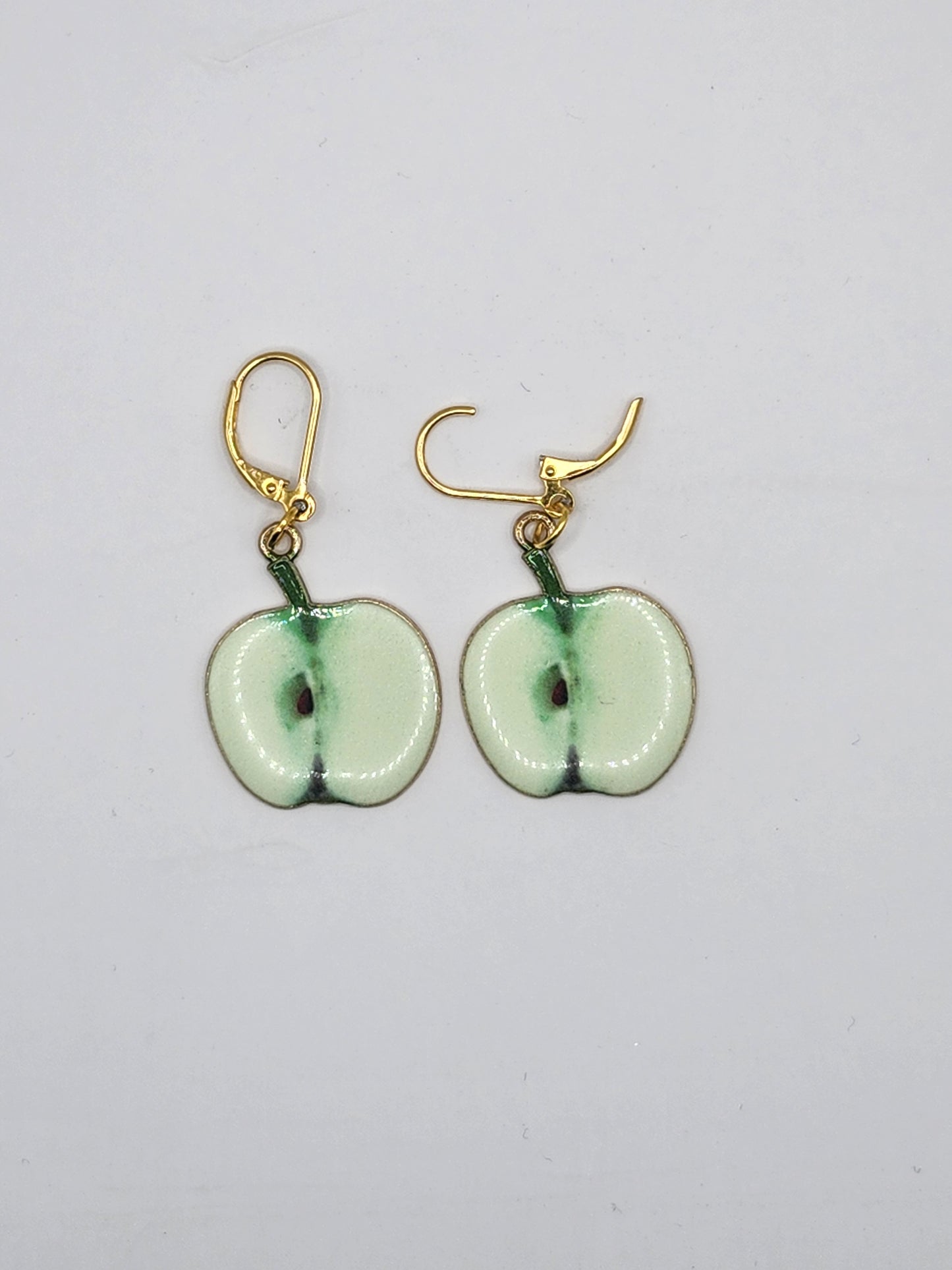 Apple Pendant Earrings