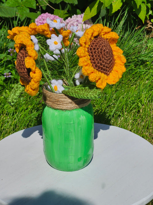 Sunflower Vase