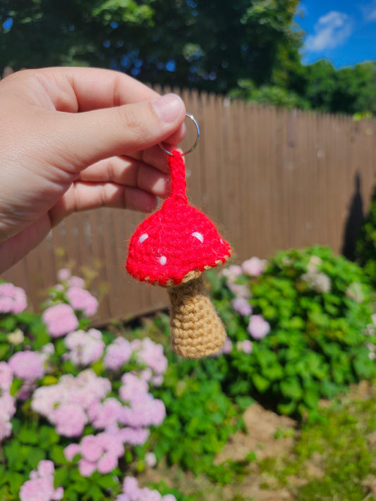 Mushroom Keychains