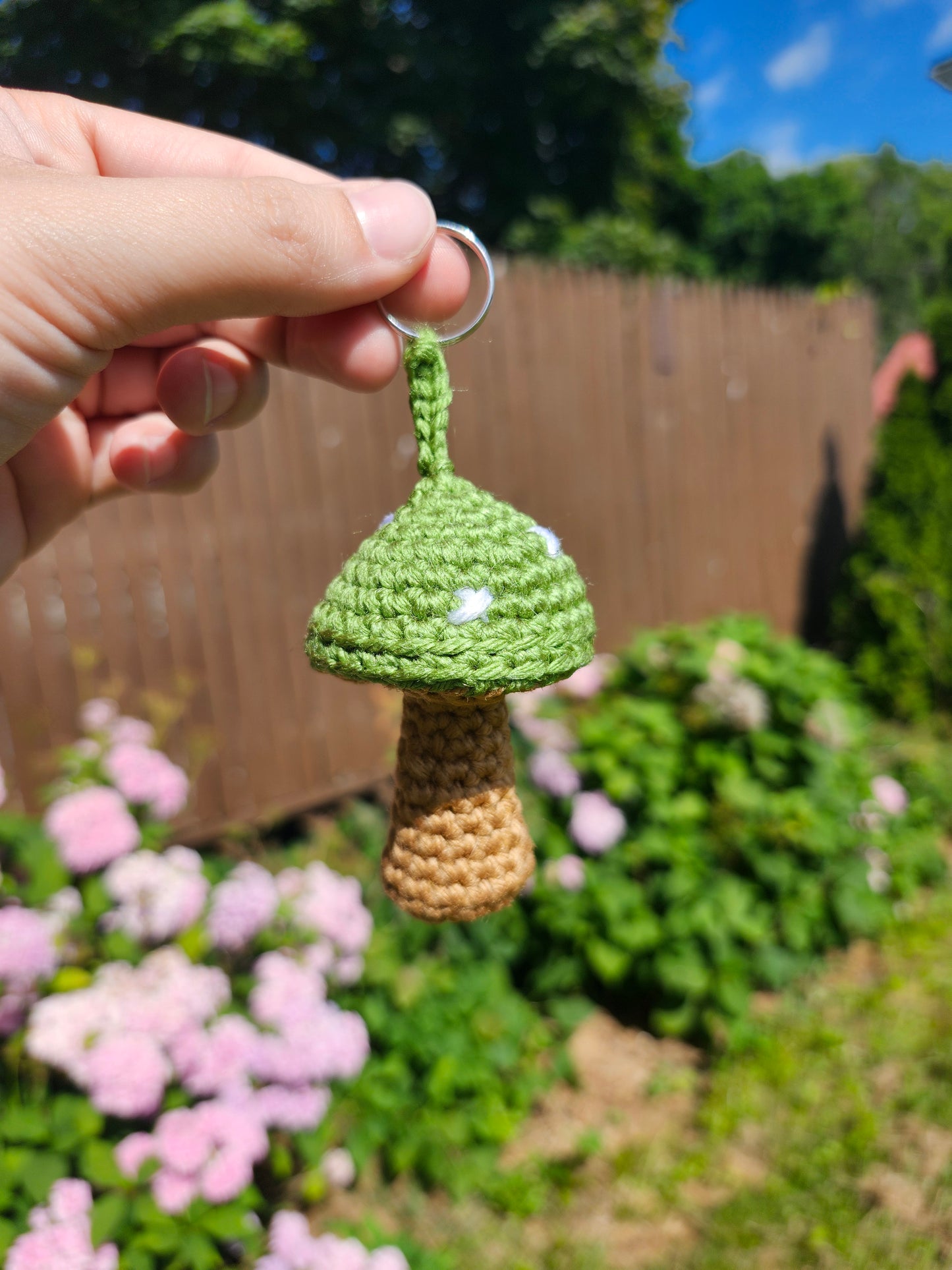 Mushroom Keychains