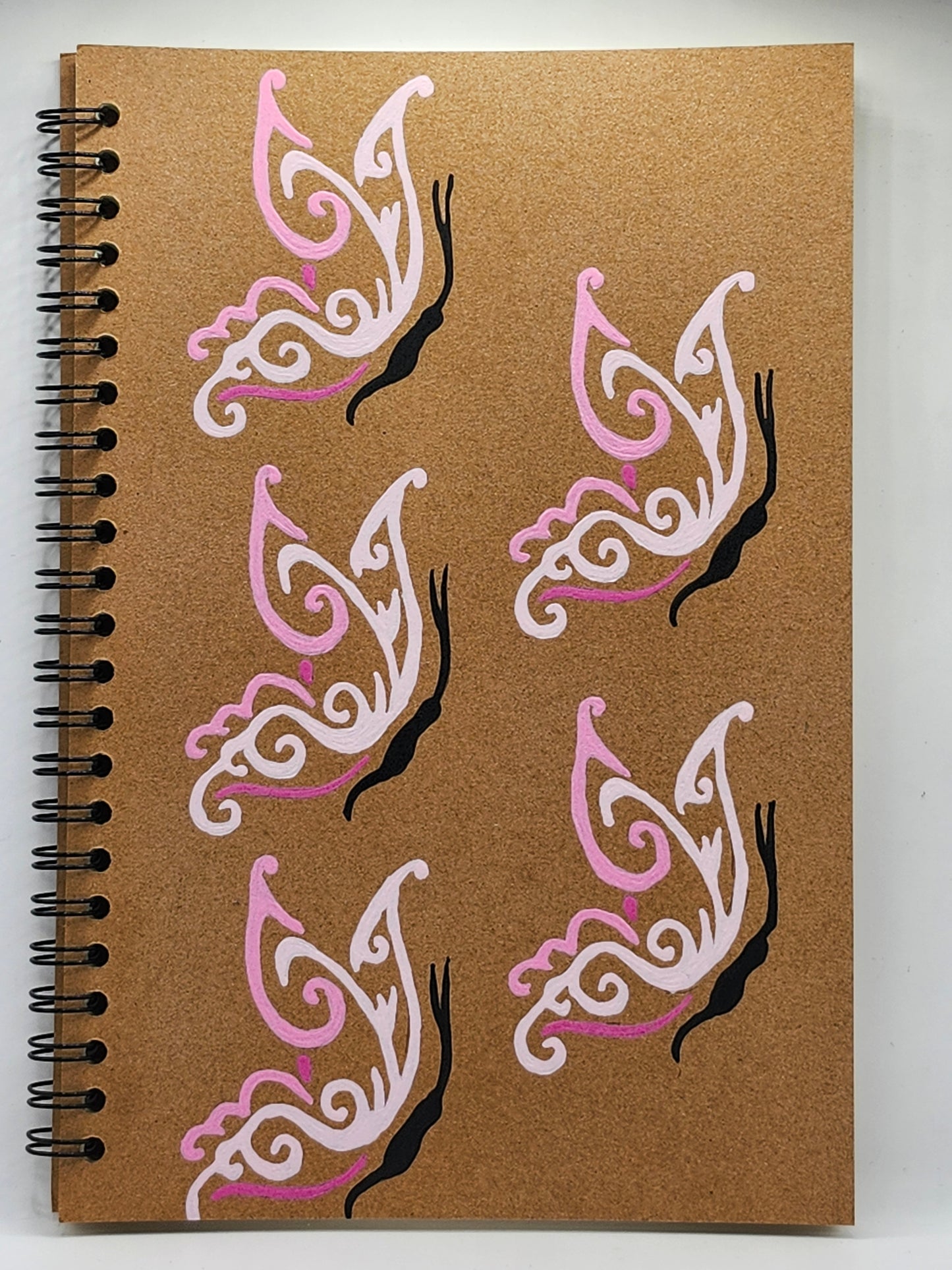 Pink Butterfly Notebook