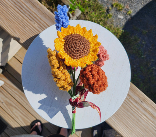 Mixed Flower Autumn Bouquet