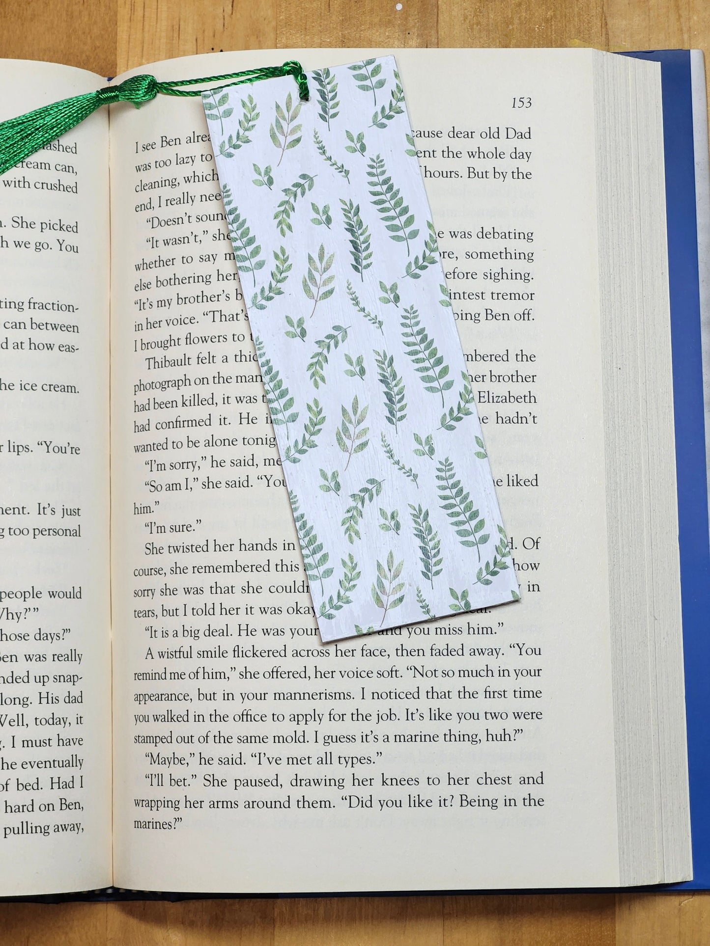 Greenery Bookmark Style 1