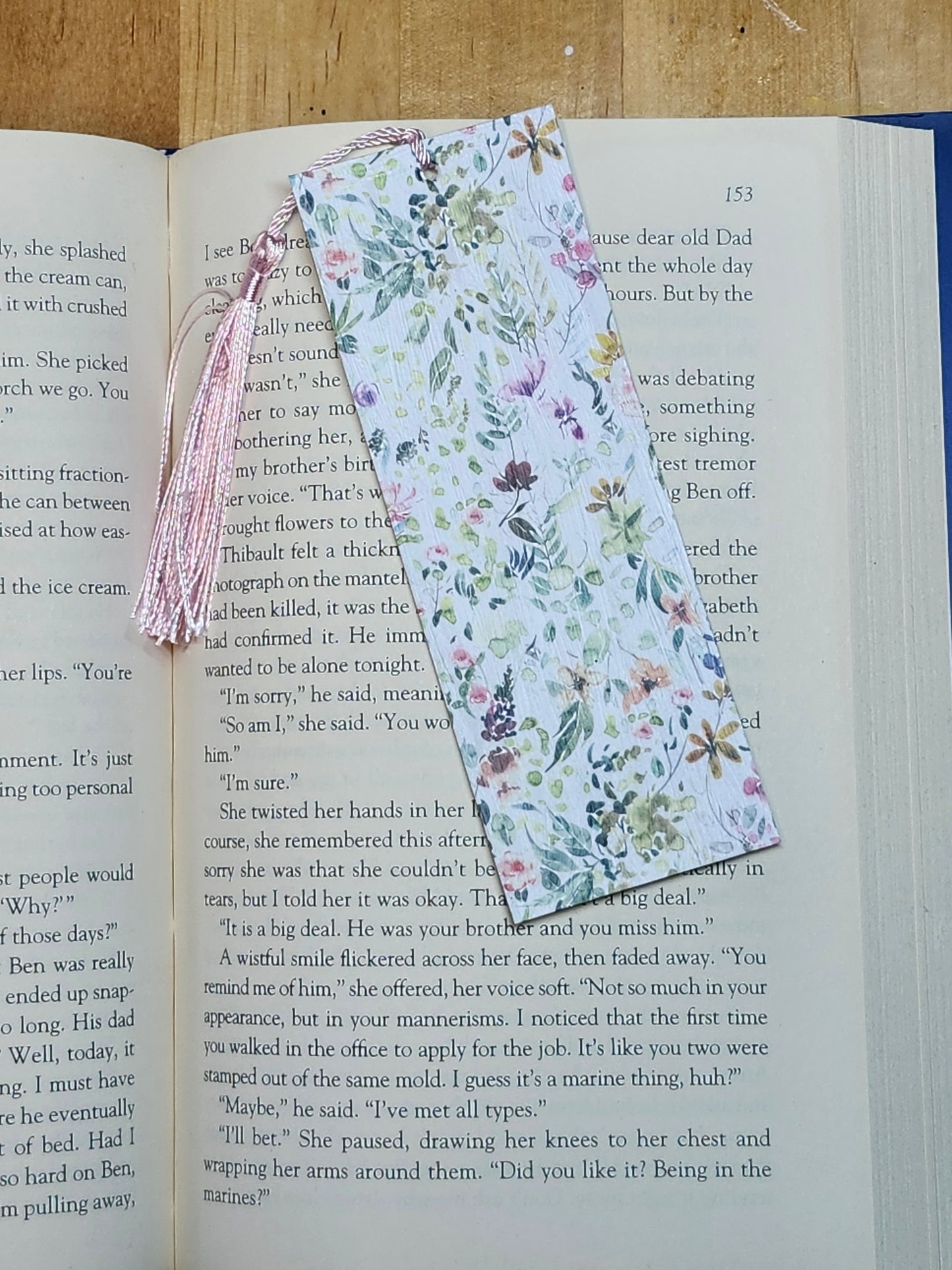 Floral Bookmark Style 1