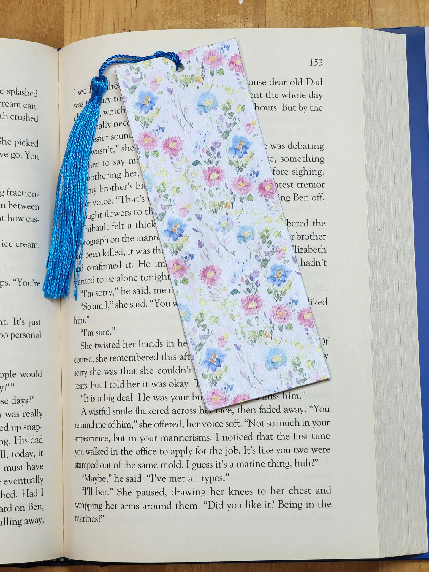 Floral Bookmark Style 2