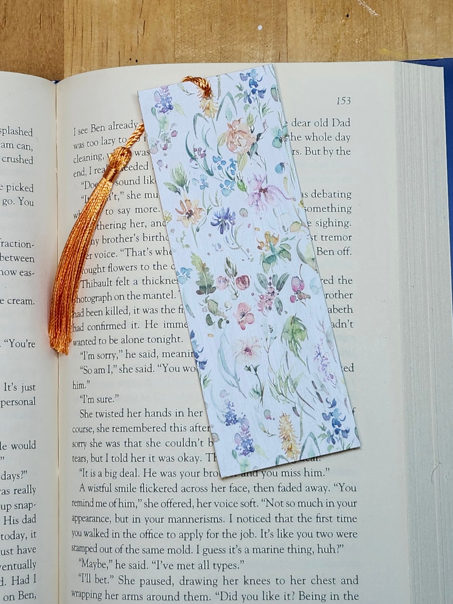 Floral Bookmark Style 6