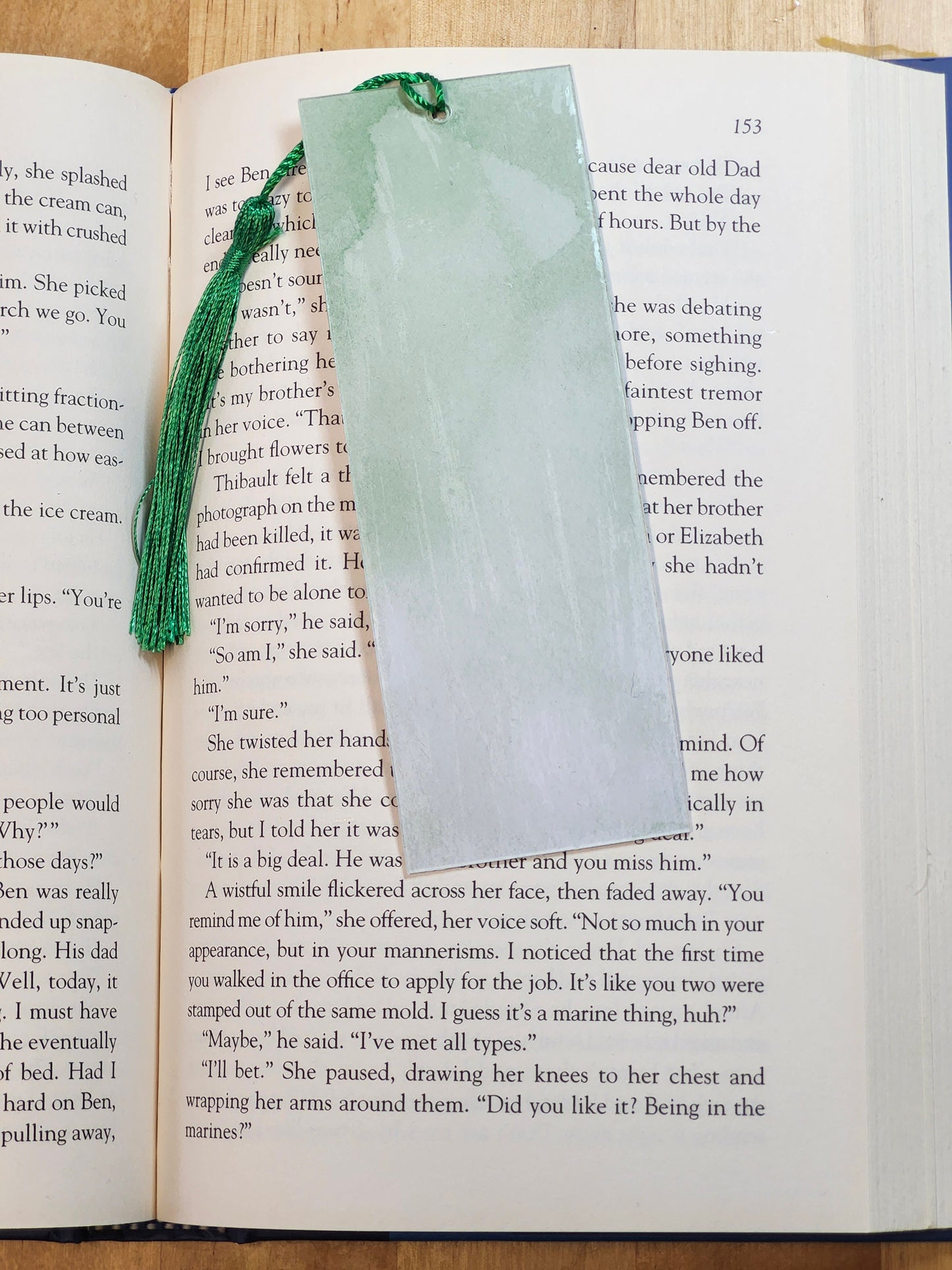 Greenery Bookmark Style 1