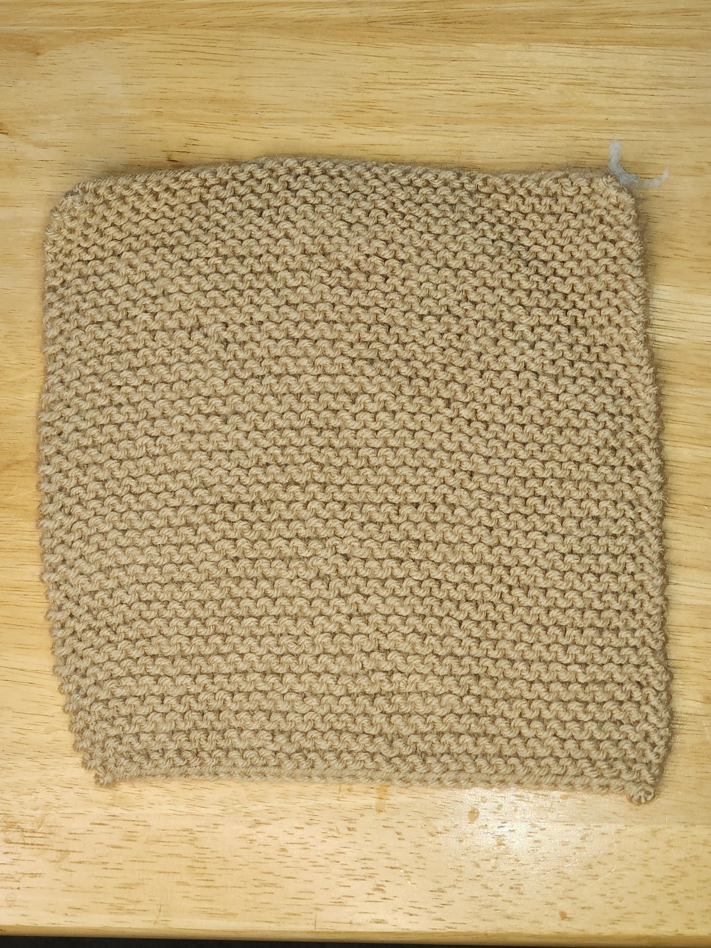 Tan Knitted Placemat Set