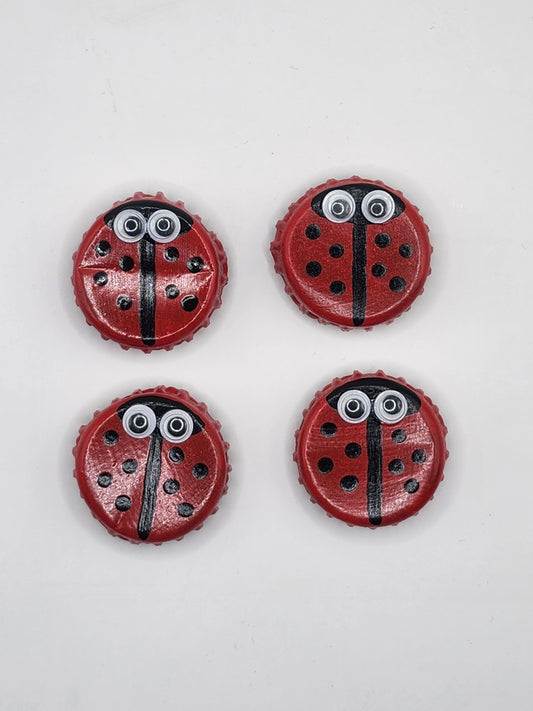 Ladybug Magnets