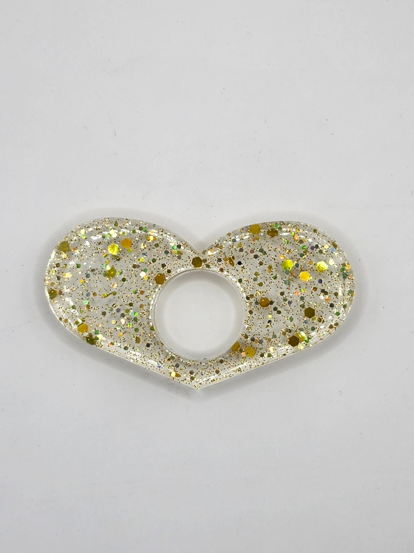 Gold Glitter Thumb Book Holder