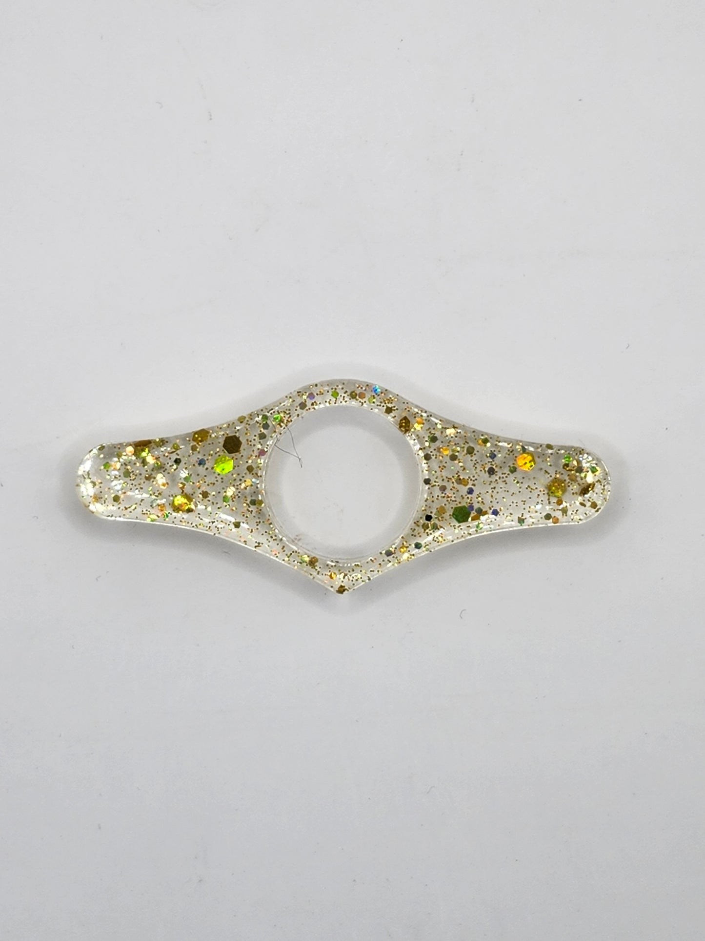 Gold Glitter Thumb Book Holder