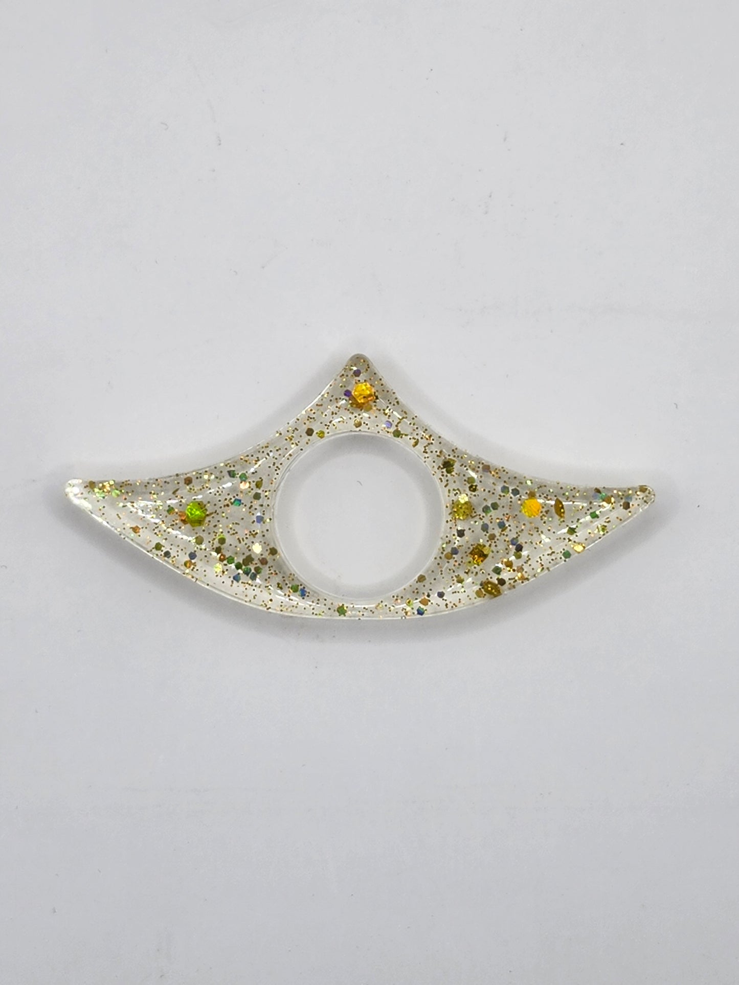 Gold Glitter Thumb Book Holder