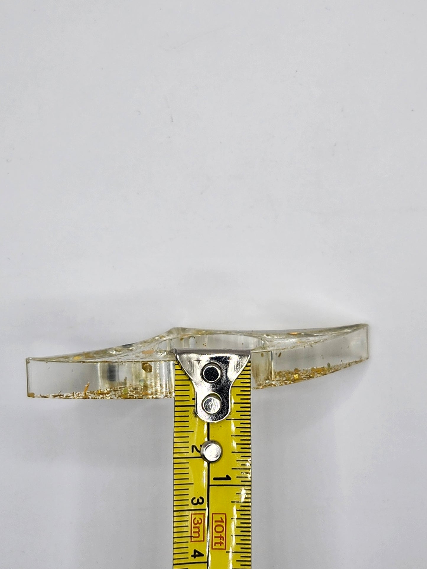 Gold Glitter Thumb Book Holder