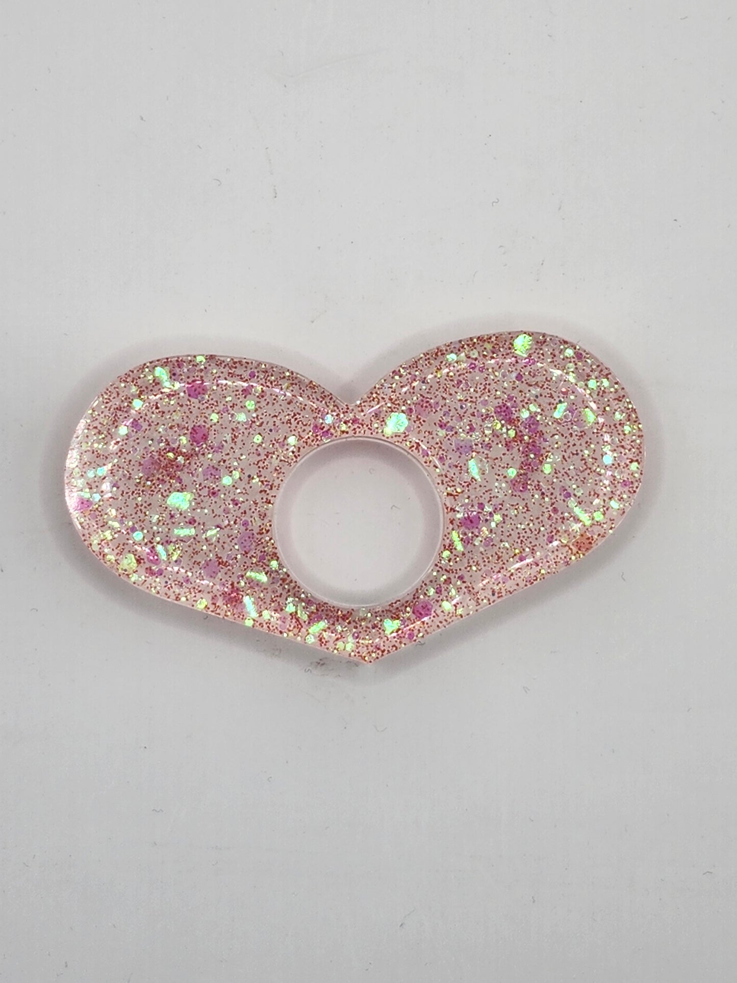 Pink Glitter Thumb Book Holder