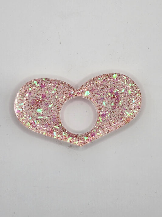 Pink Glitter Thumb Book Holder