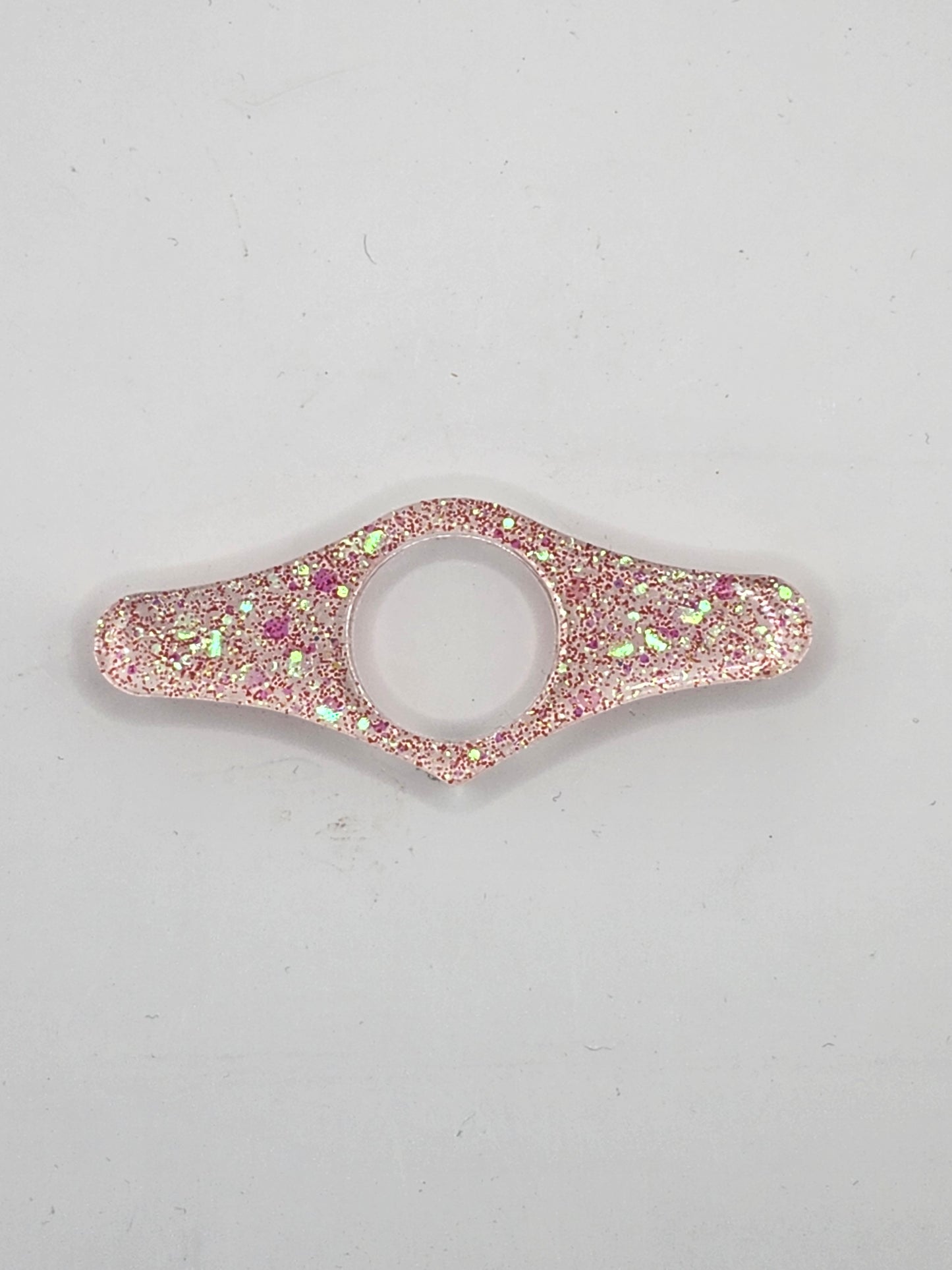 Pink Glitter Thumb Book Holder