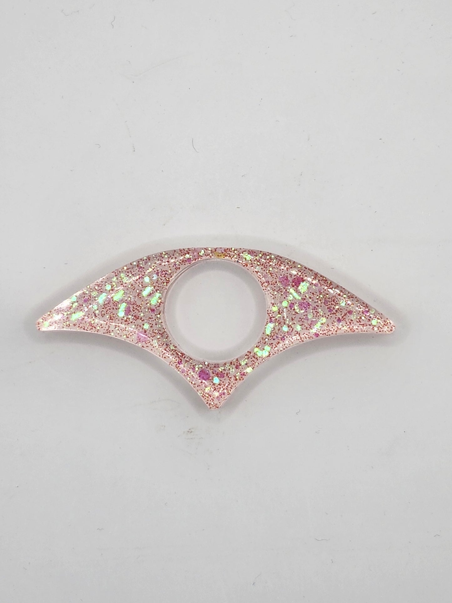 Pink Glitter Thumb Book Holder