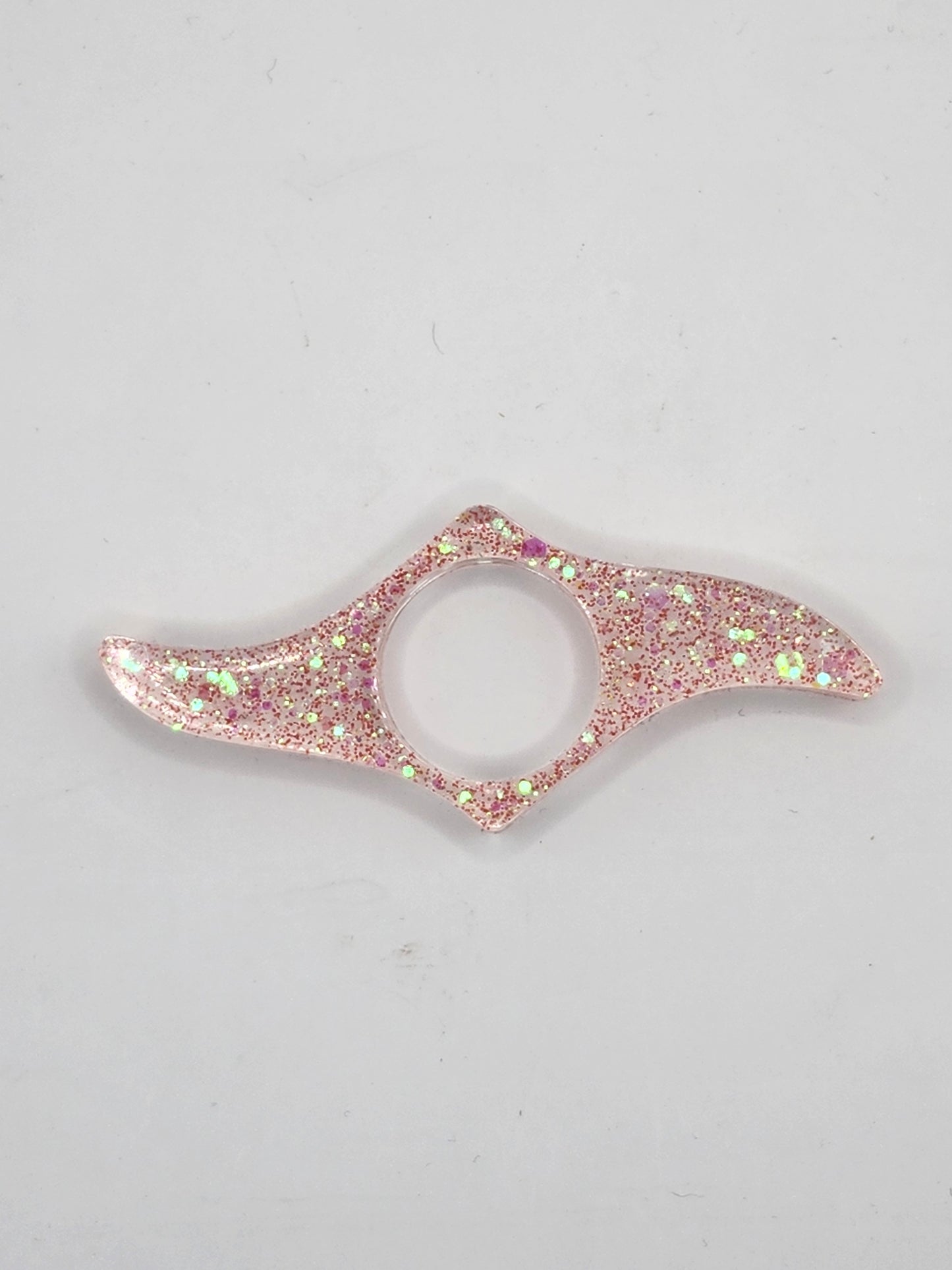 Pink Glitter Thumb Book Holder