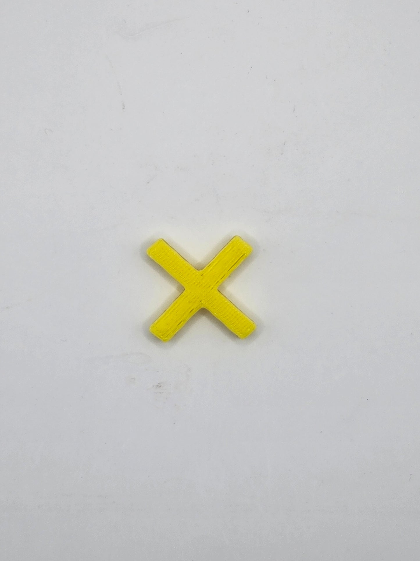 Blue and Yellow Tic Tac Toe Board