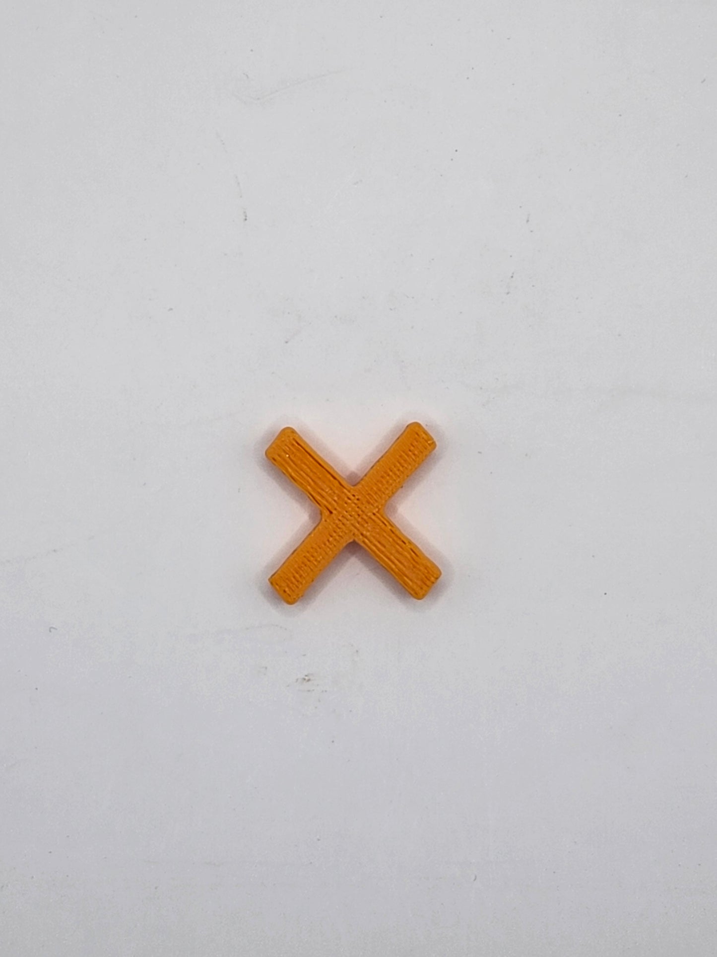 Orange and Yellow Tic Tac Toe Board
