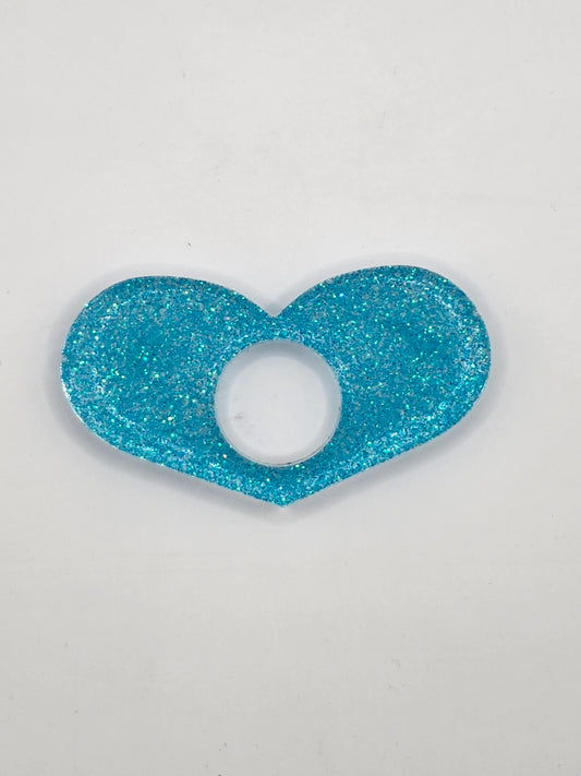 Blue Glitter Thumb Book Holders