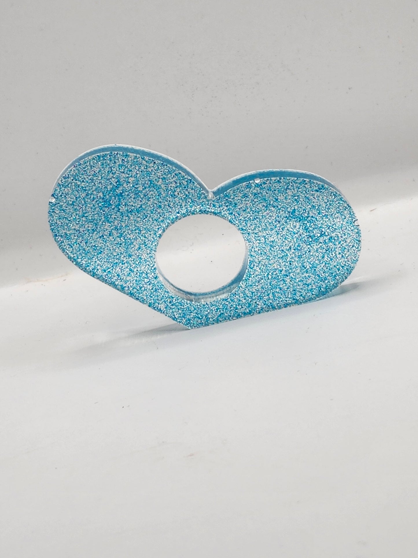 Blue Glitter Thumb Book Holders