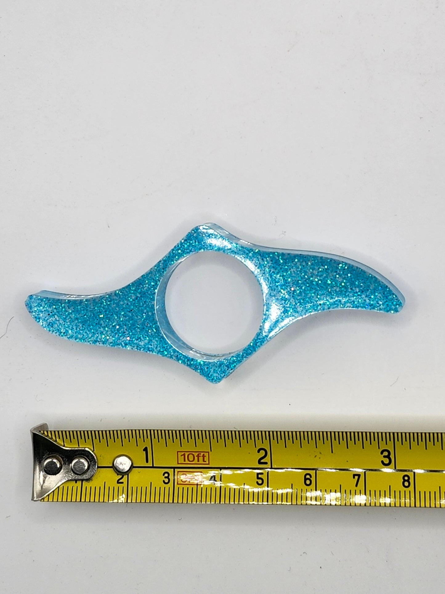 Blue Glitter Thumb Book Holders