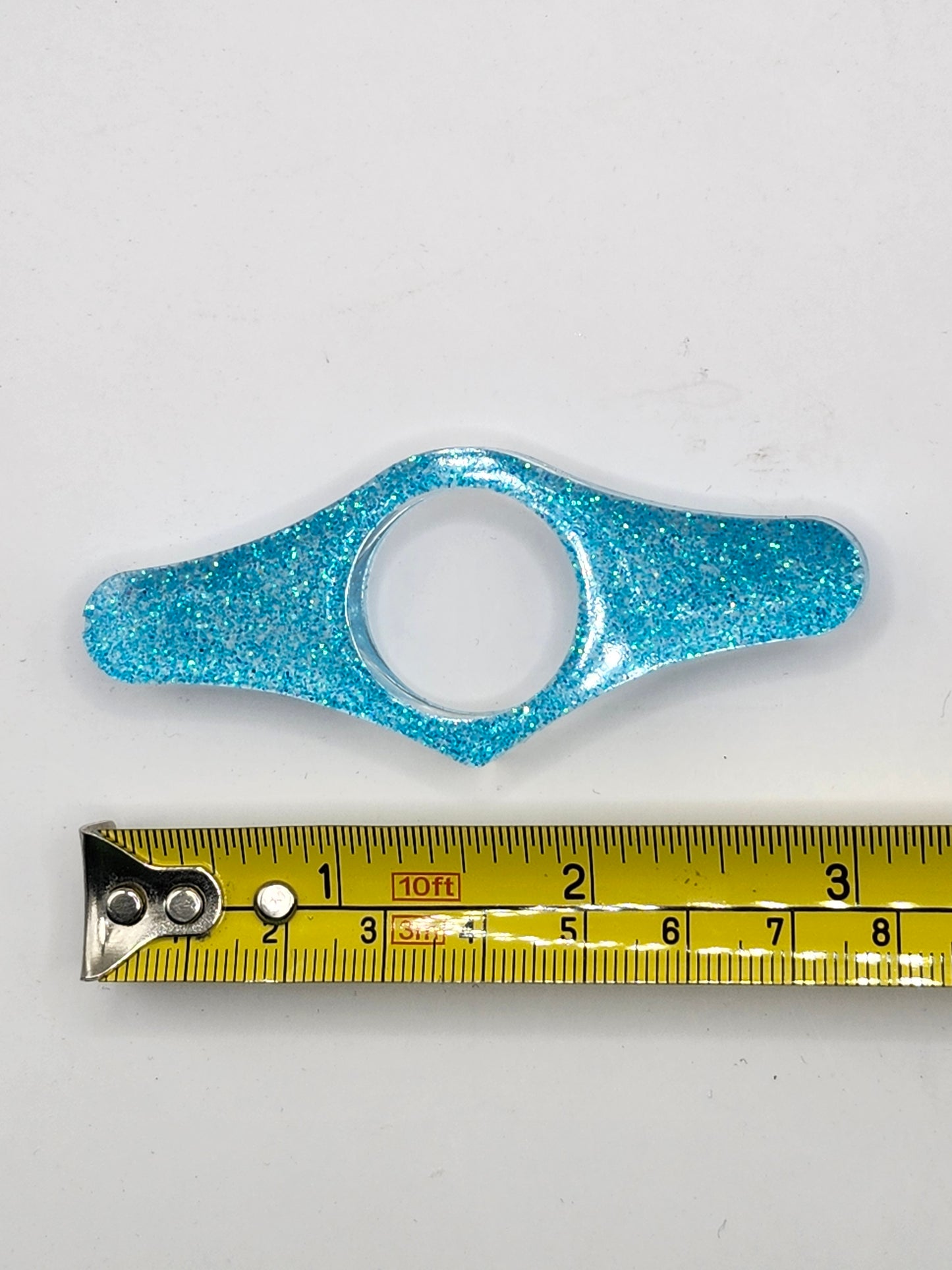 Blue Glitter Thumb Book Holders