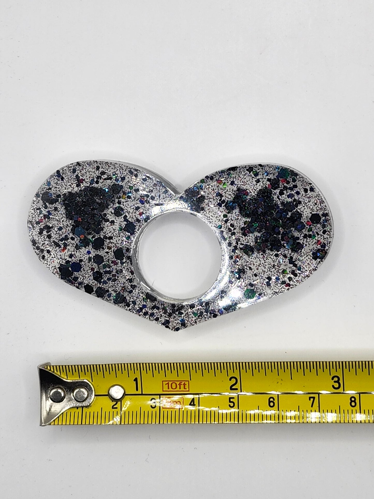 Black Glitter Thumb Book Holders