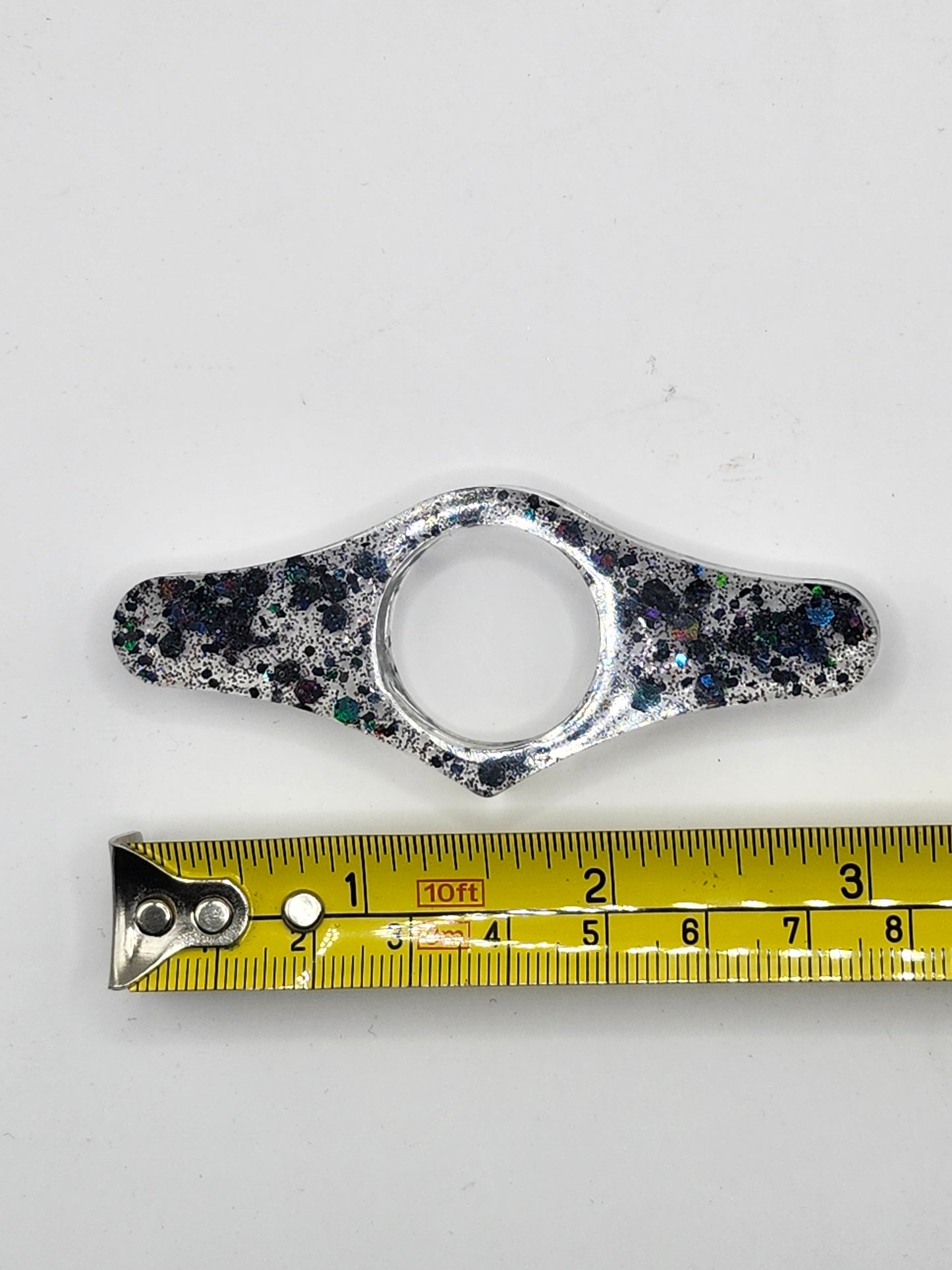 Black Glitter Thumb Book Holders