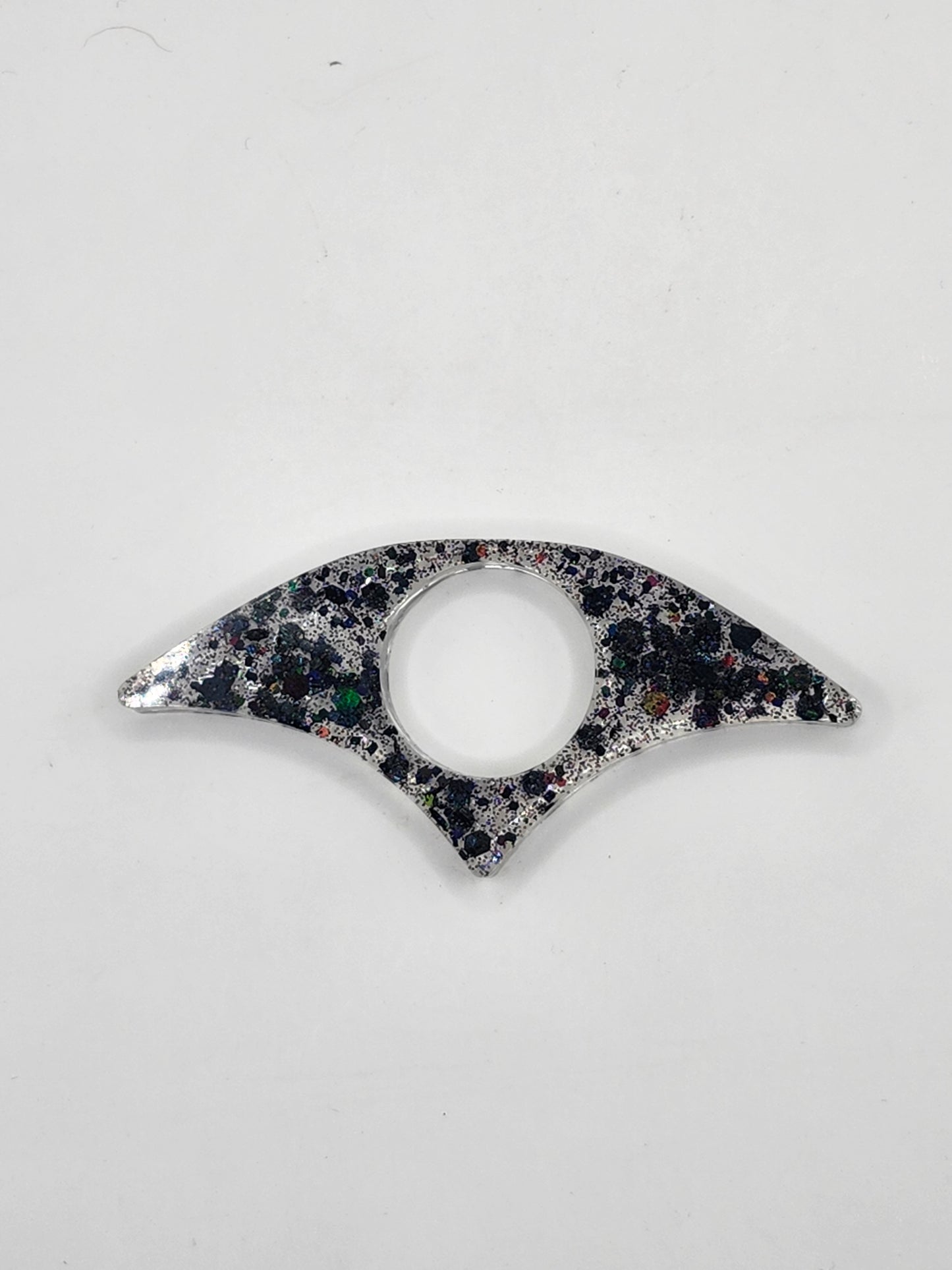 Black Glitter Thumb Book Holders