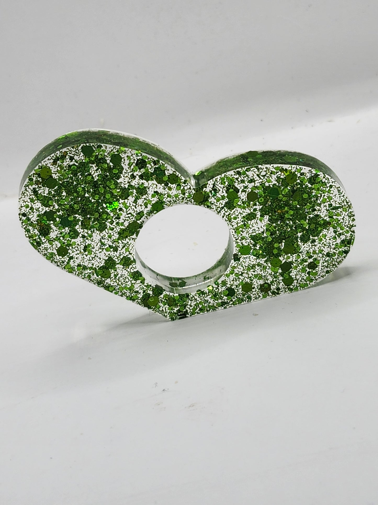 Green Glitter Thumb Book Holders
