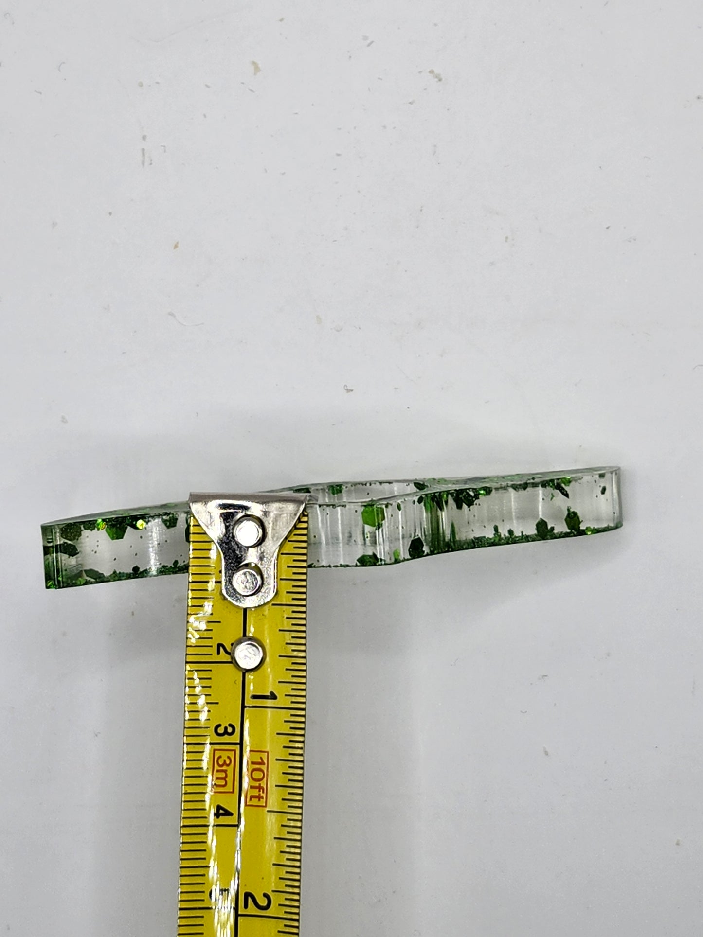 Green Glitter Thumb Book Holders