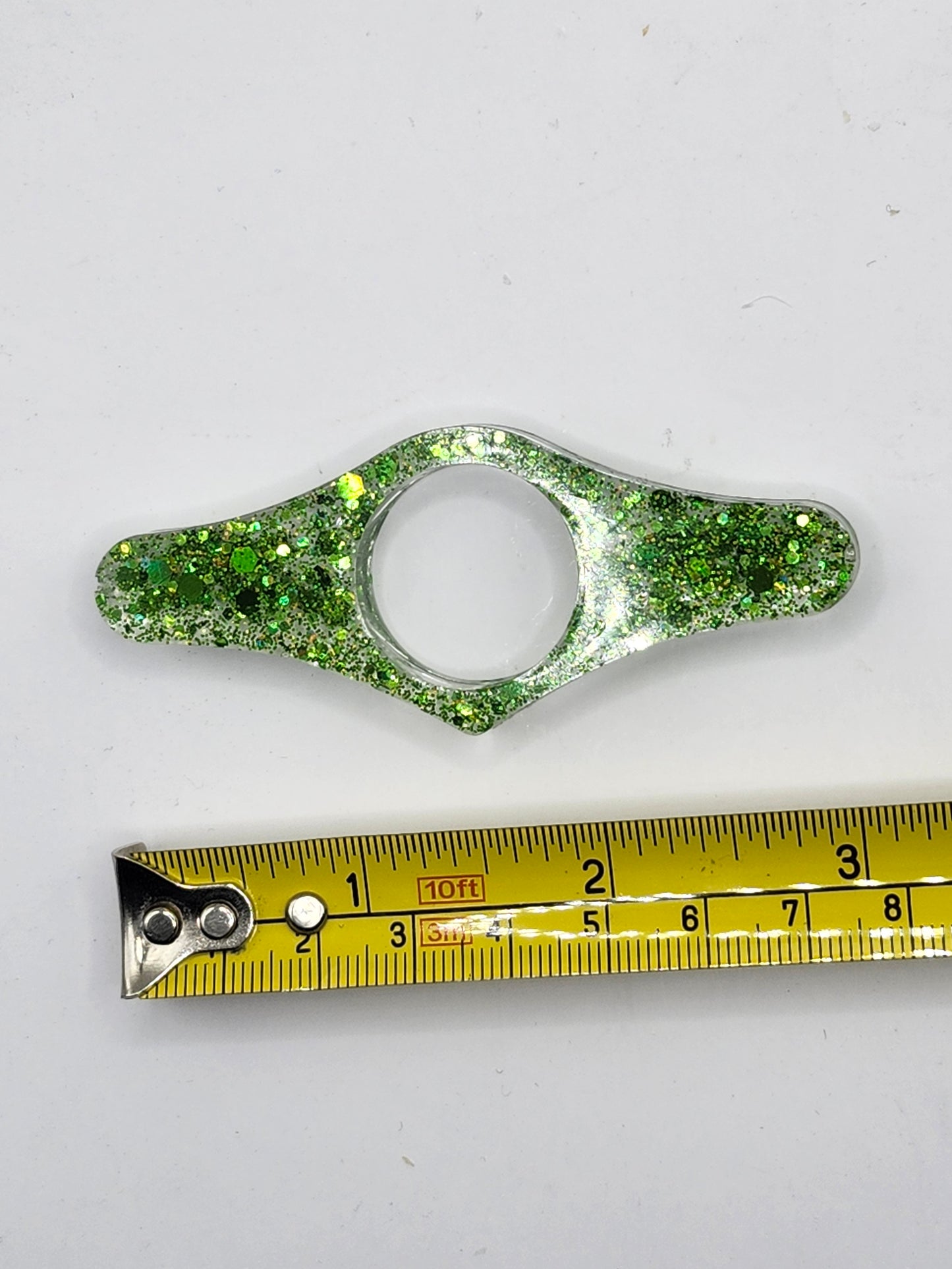 Green Glitter Thumb Book Holders