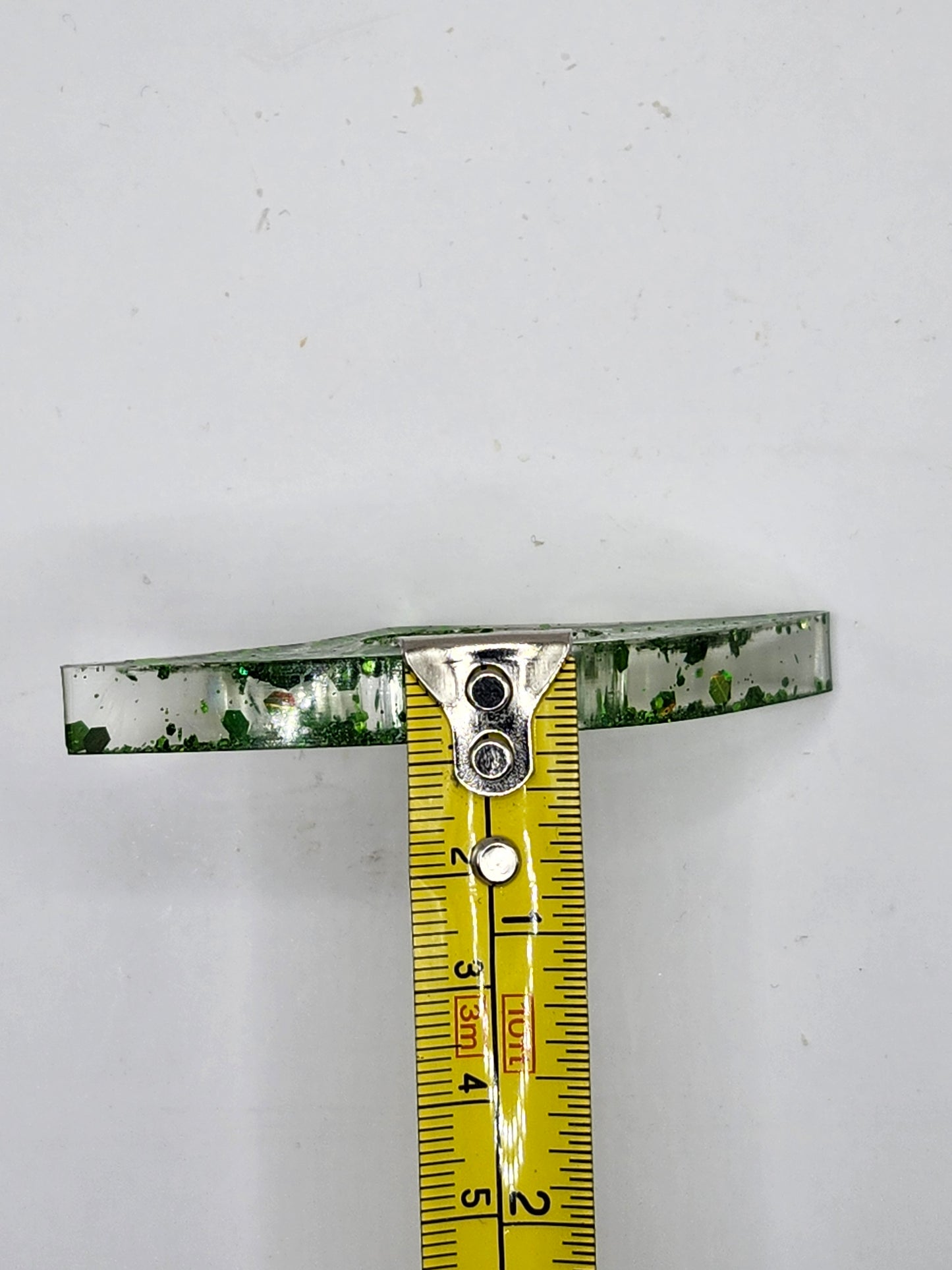 Green Glitter Thumb Book Holders