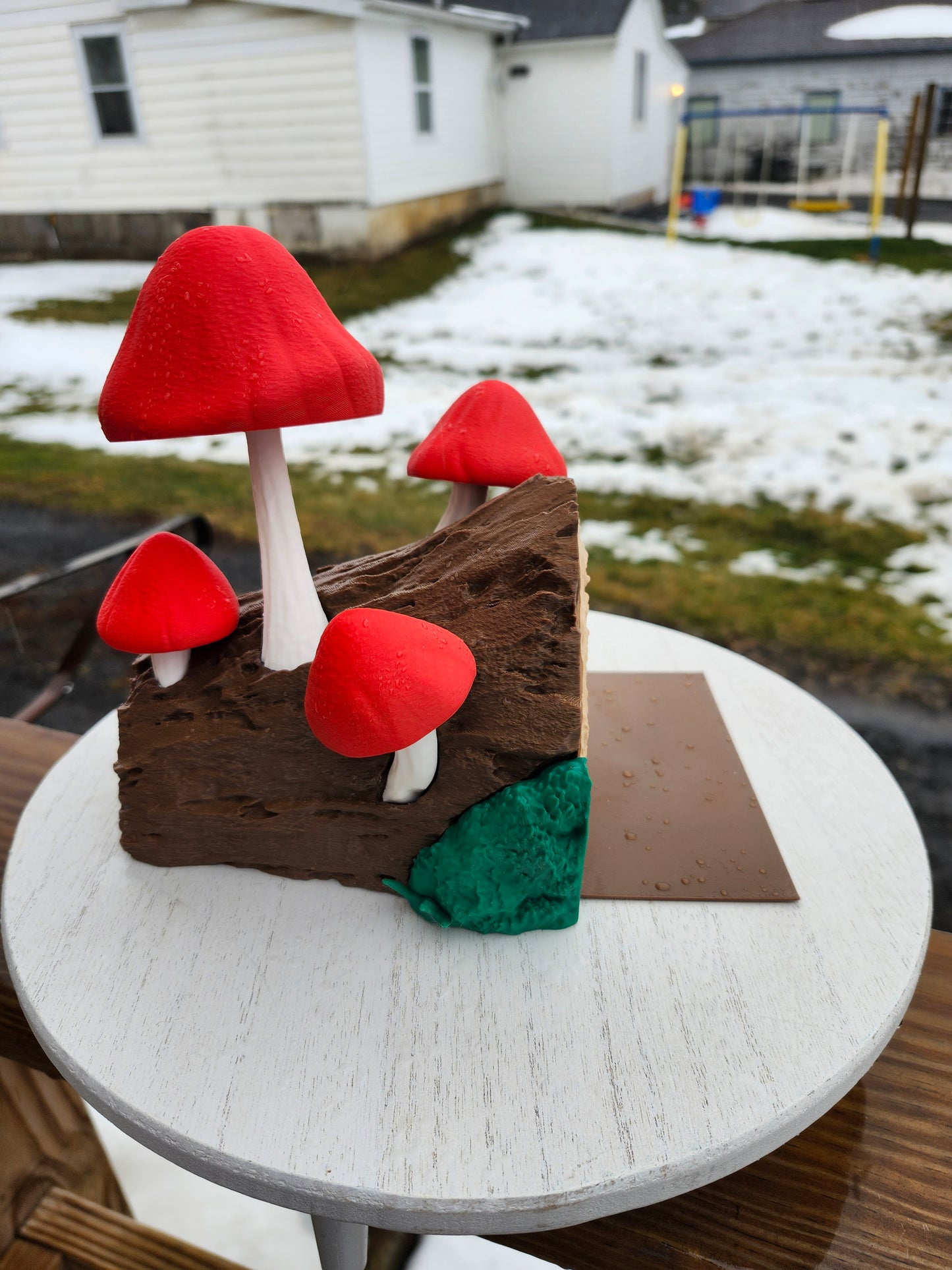 Mushroom Bookend