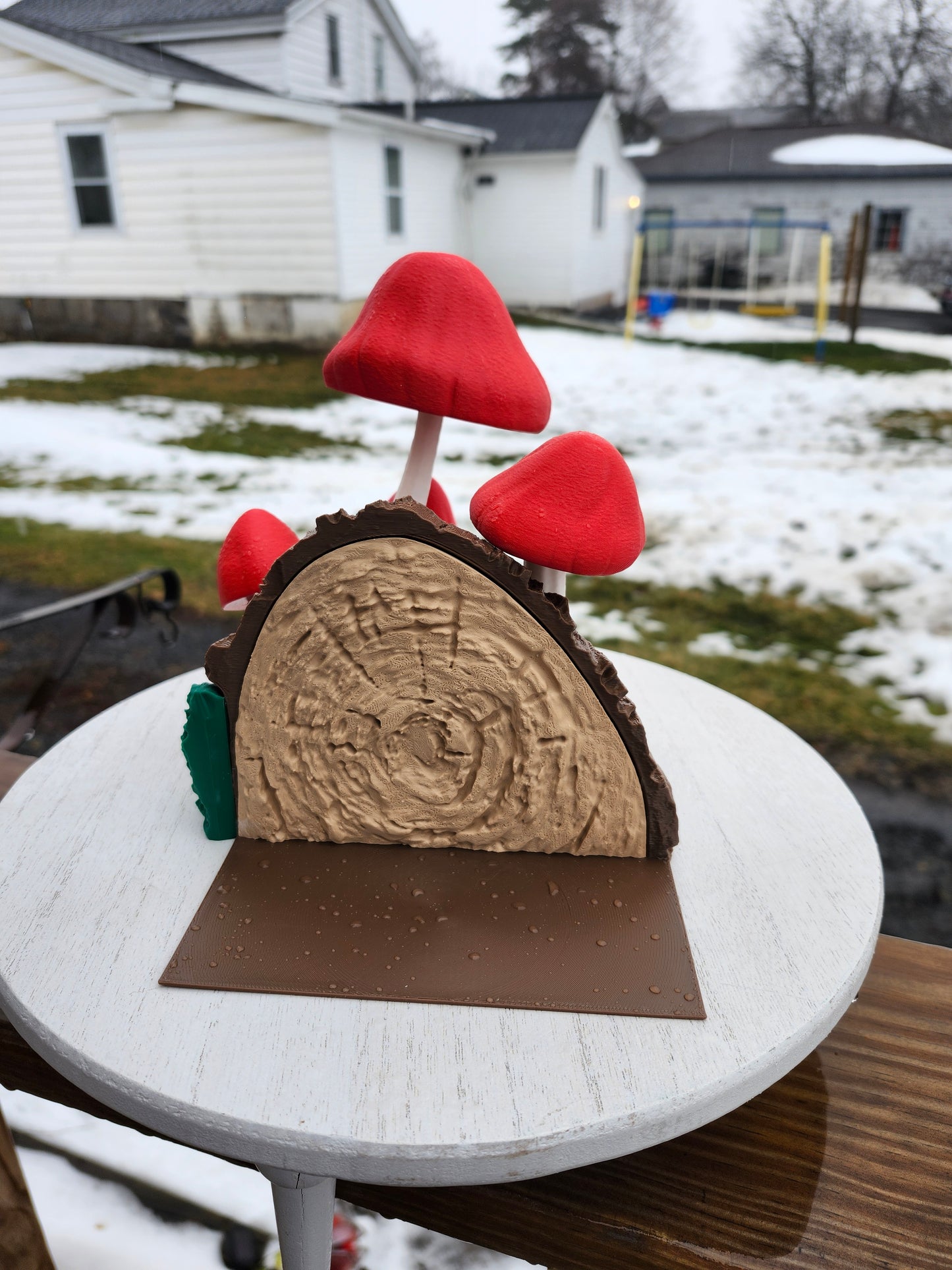 Mushroom Bookend